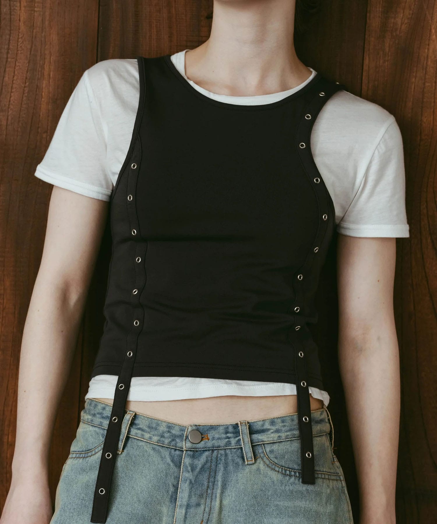 2piece layered tank tee Knuth Marf