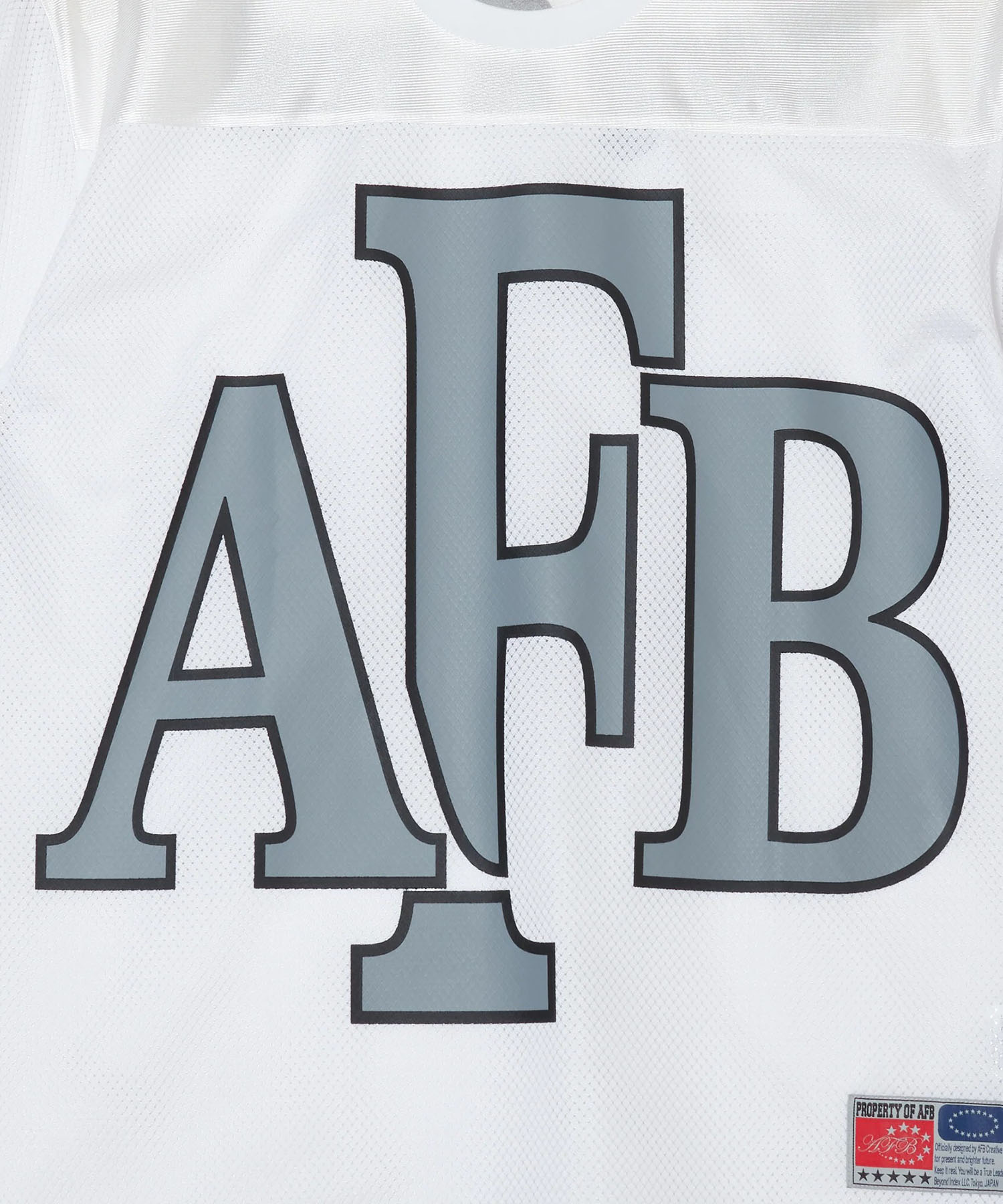 BIG LOGO MESH FOOTBALL TEE AFB