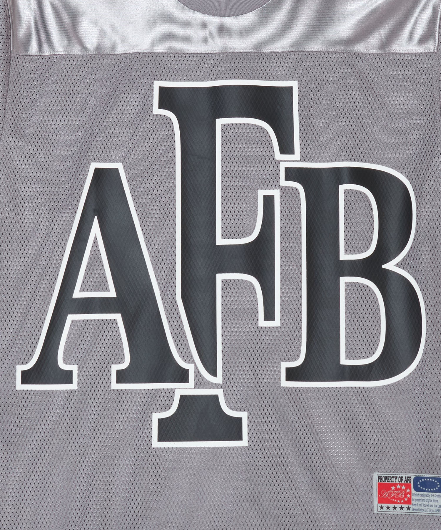 BIG LOGO MESH FOOTBALL TEE AFB