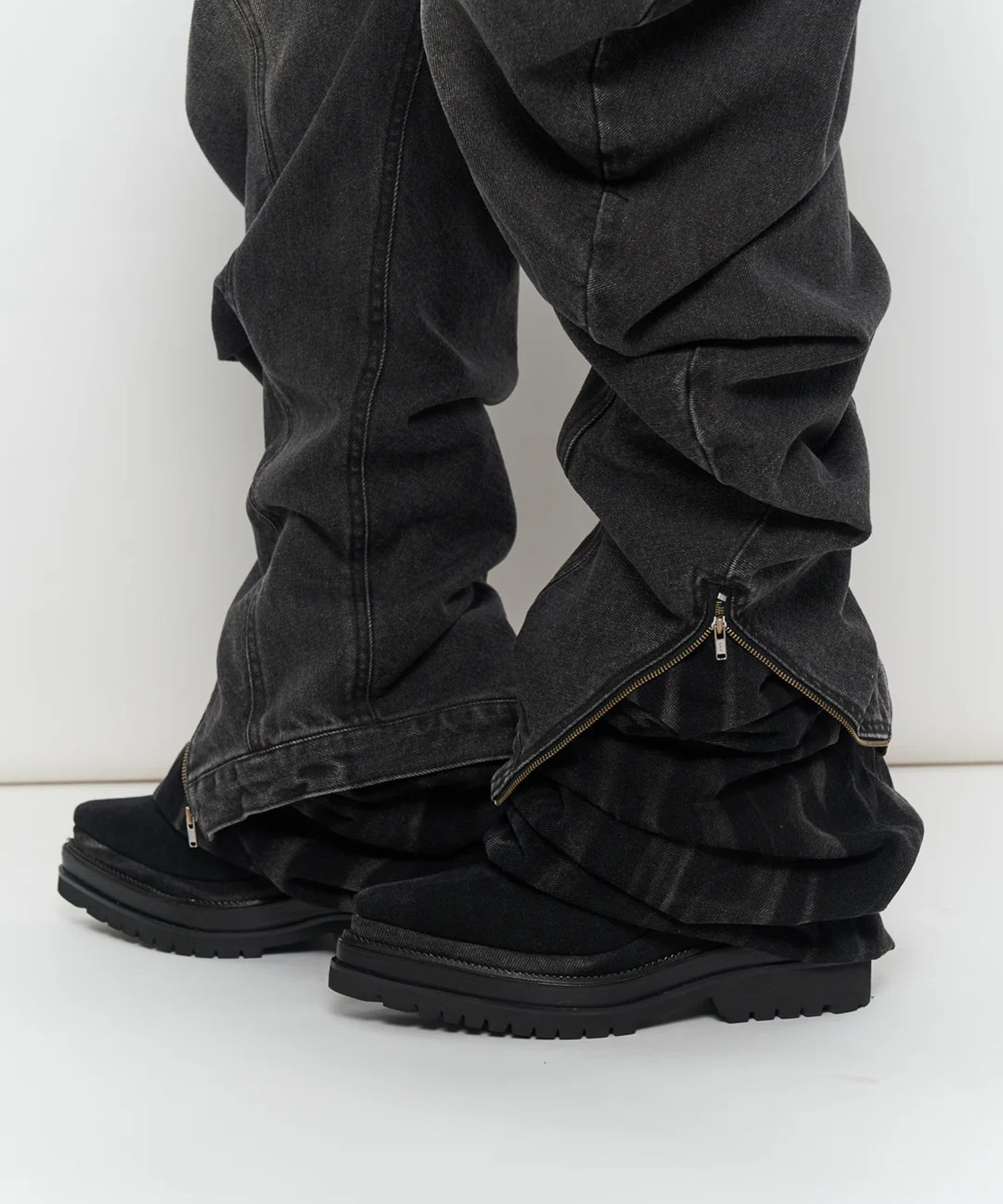 LIQUID DENIM BOOTS POOLDE