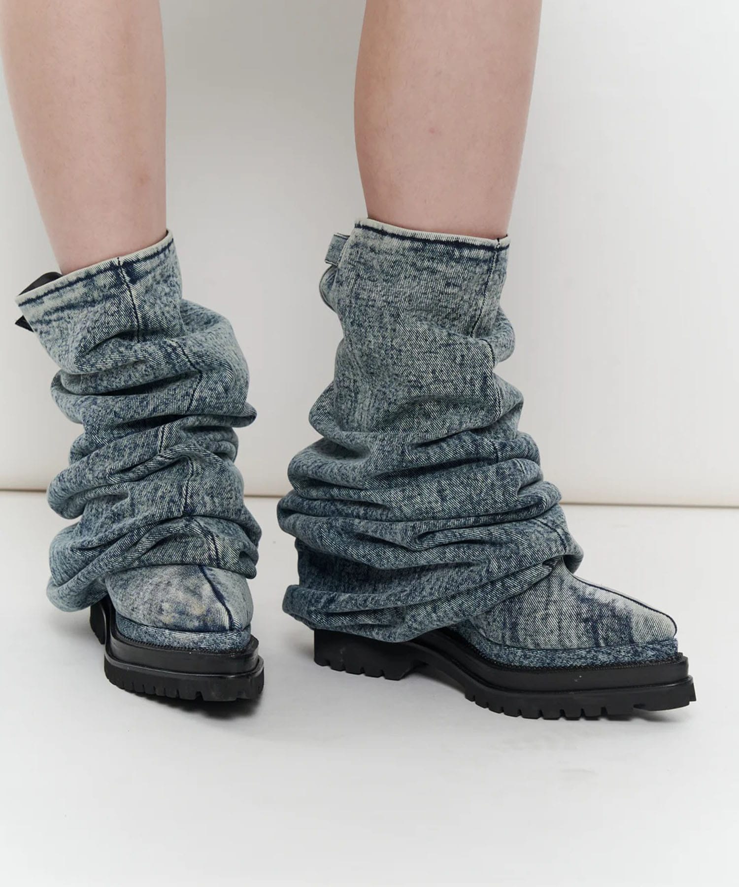 LIQUID DENIM BOOTS POOLDE