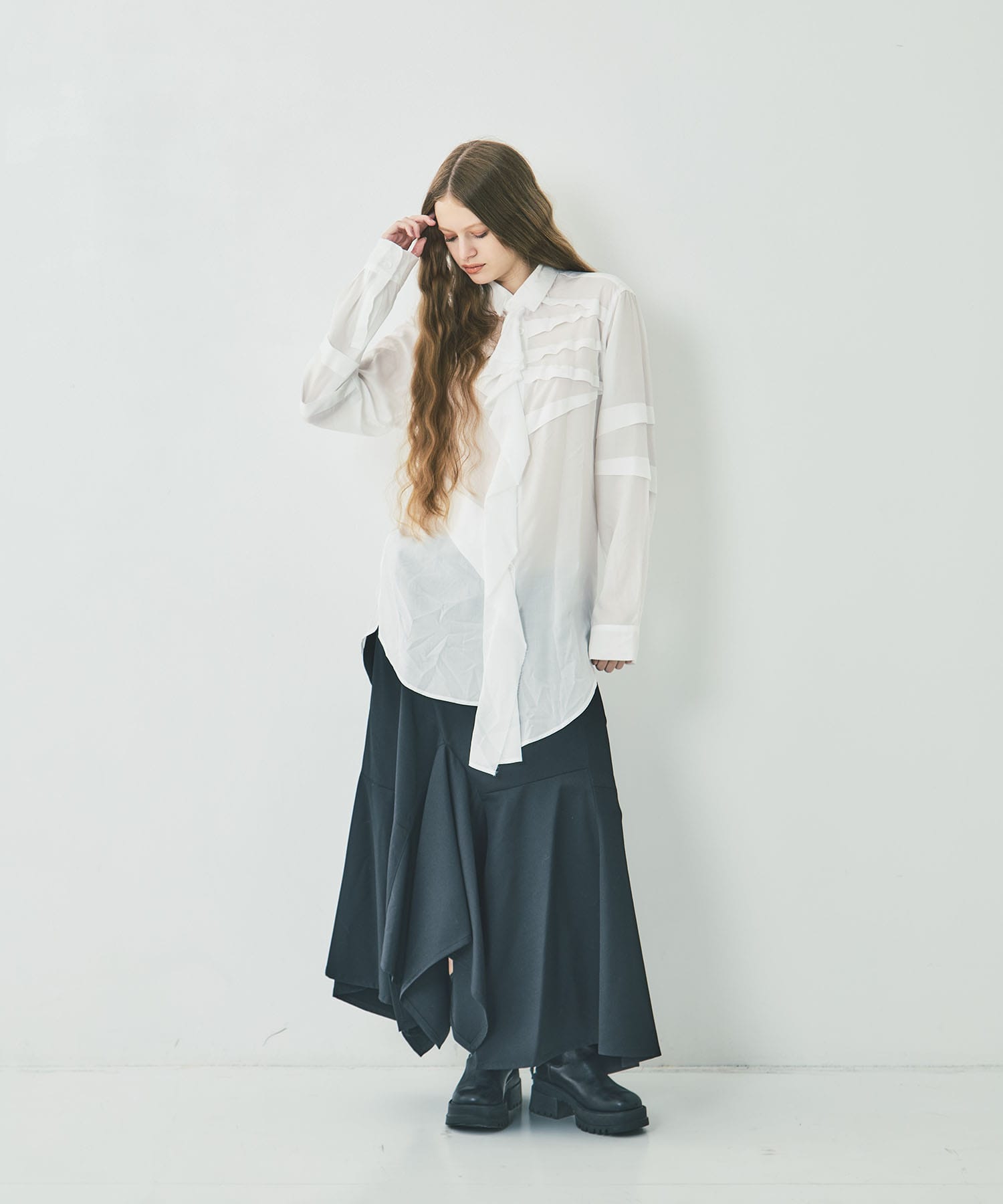 Rayon frill SH sulvam