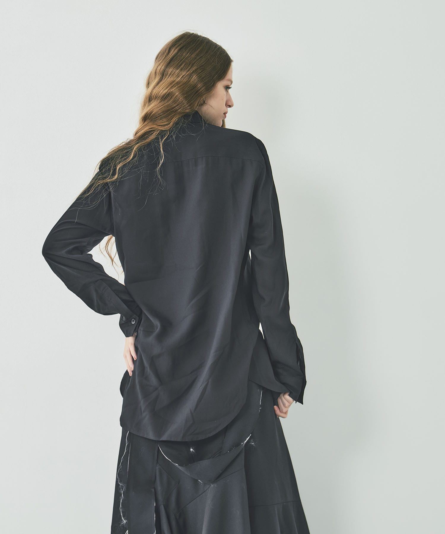 Rayon double collar SH sulvam