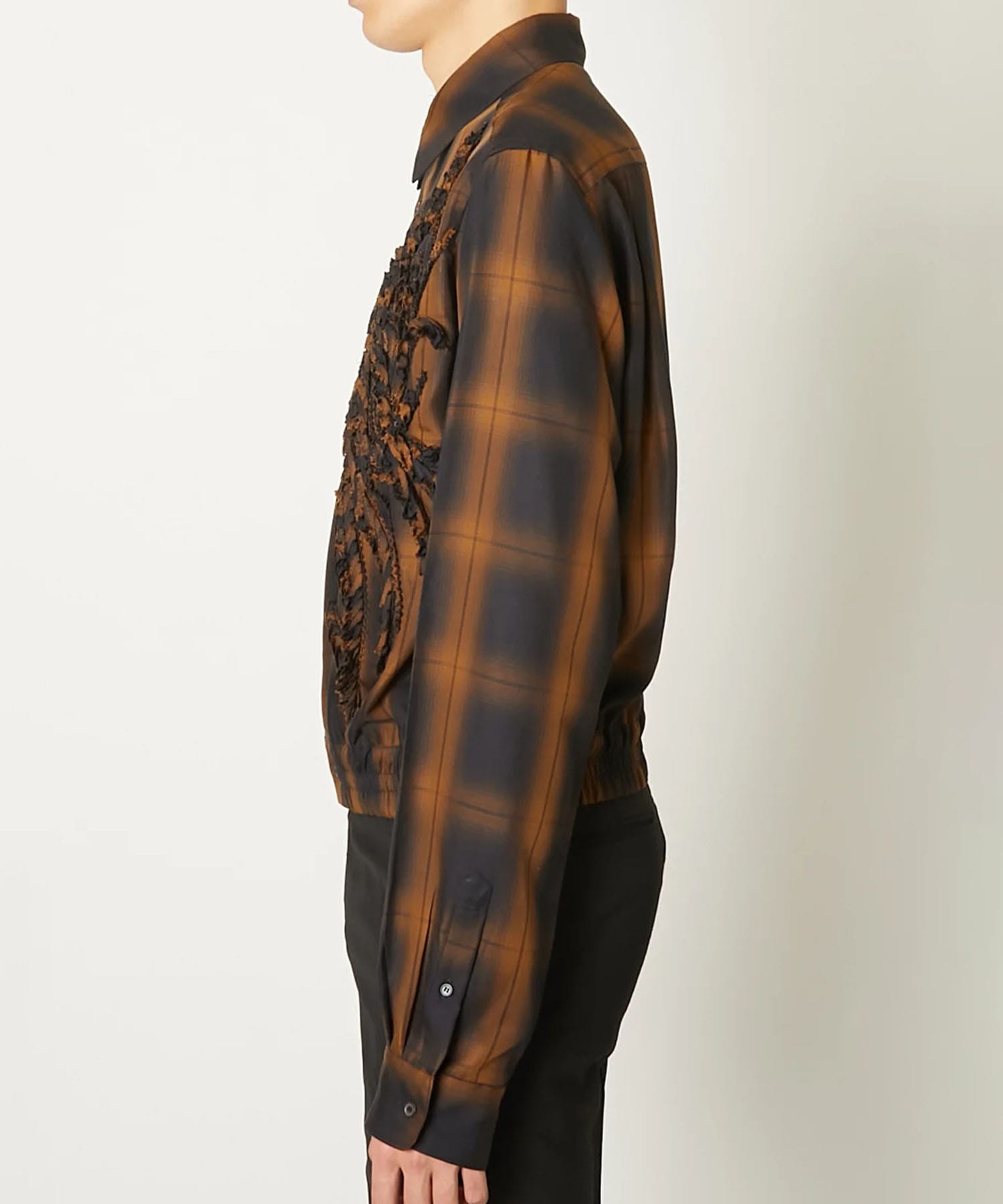 EMBROIDERED BLOUSON SHIRT TAAKK