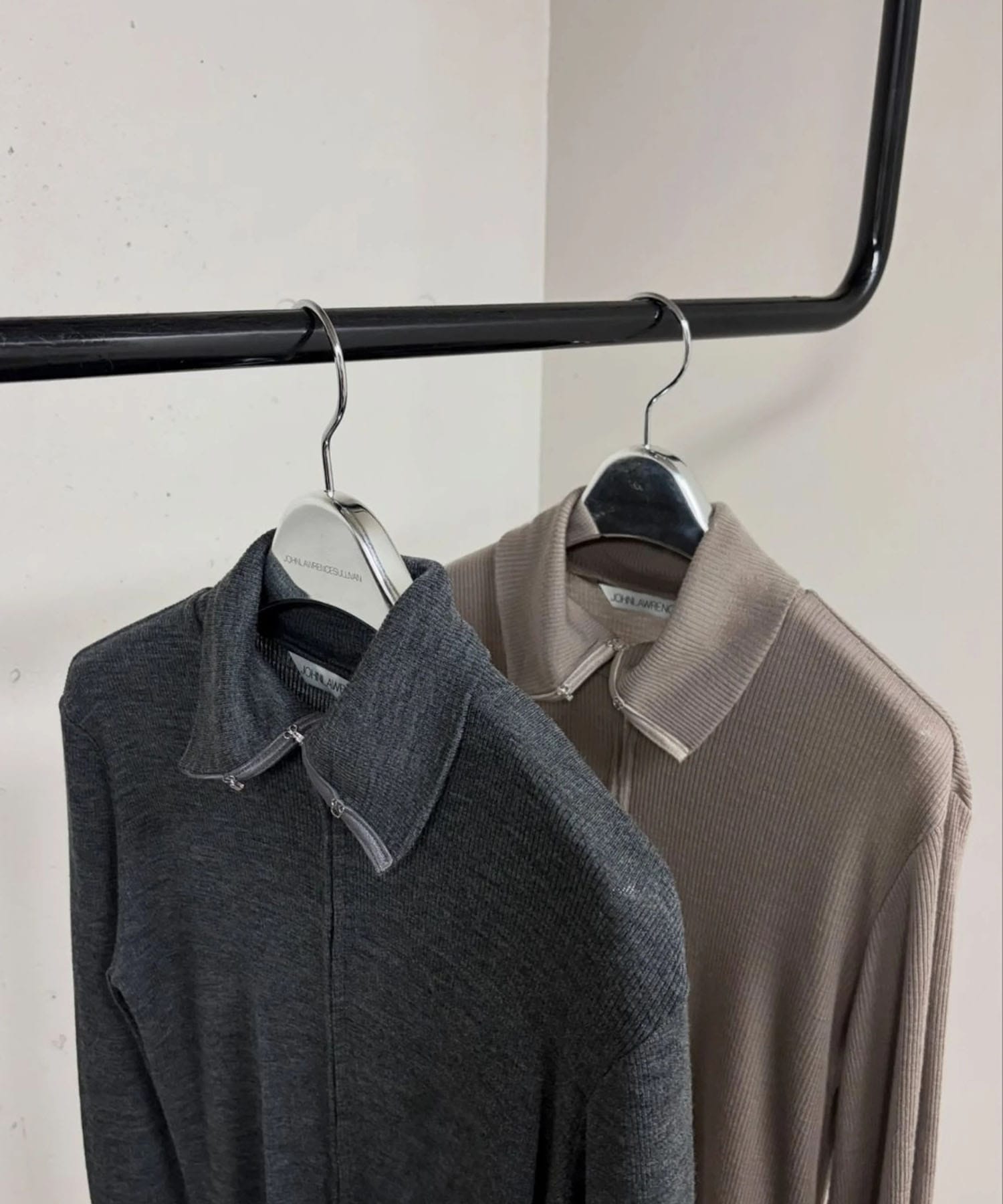 WOOL JERSEY HI NECK TOP JOHN LAWRENCE SULLIVANW