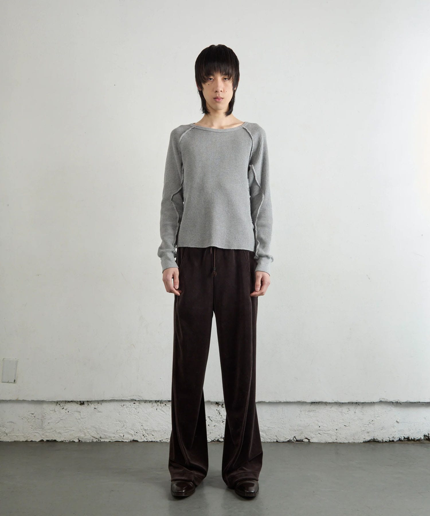 WAFFLE THERMAL LONG SLEEVE TSHIRT NVRFRGT