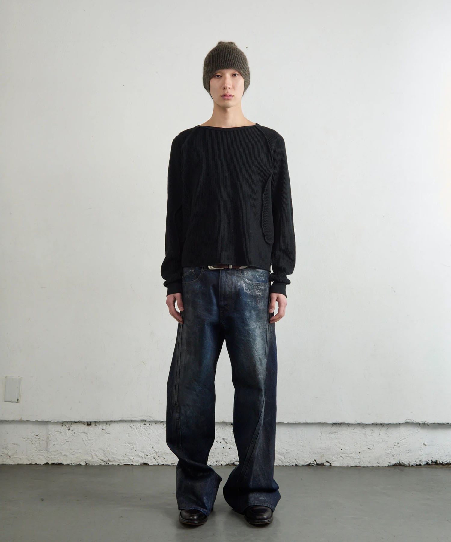 WAFFLE THERMAL LONG SLEEVE TSHIRT NVRFRGT