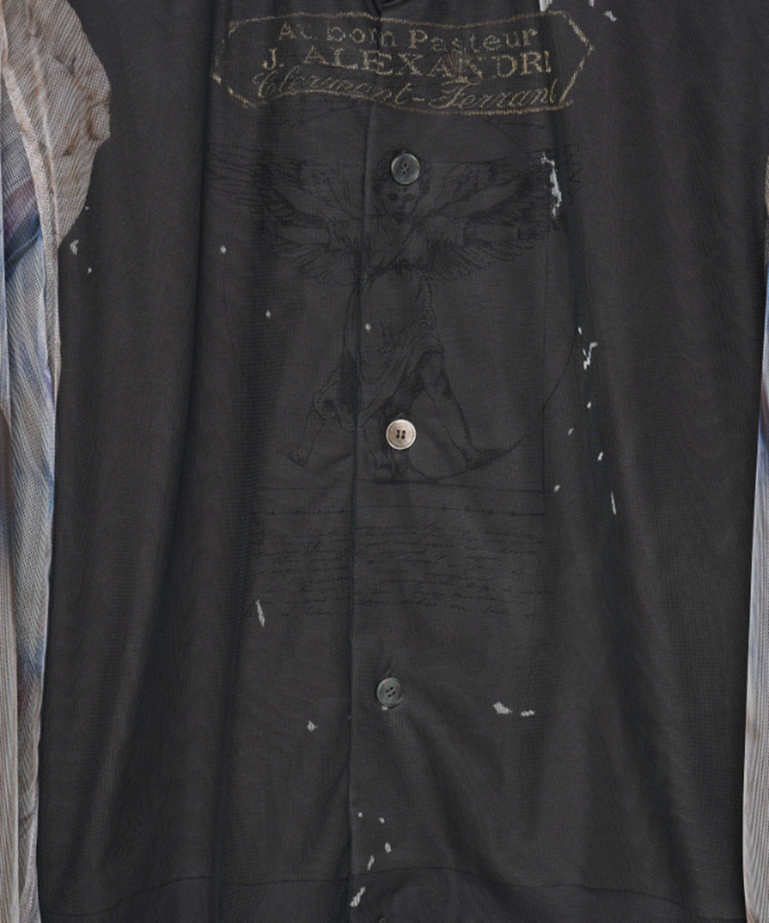 ANGEL DIAGRAM LAYERED CARDIGAN MASU
