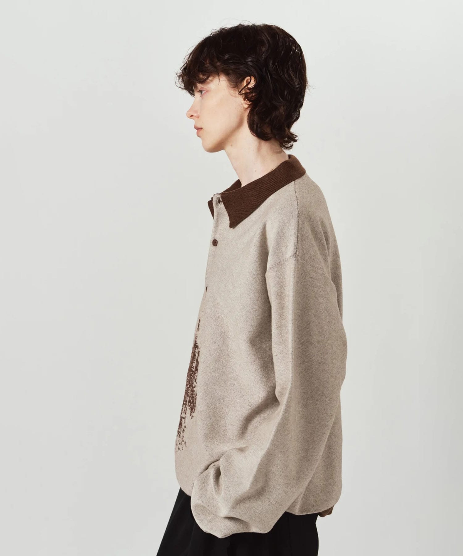 reversible jacquard polo knit Knuth Marf