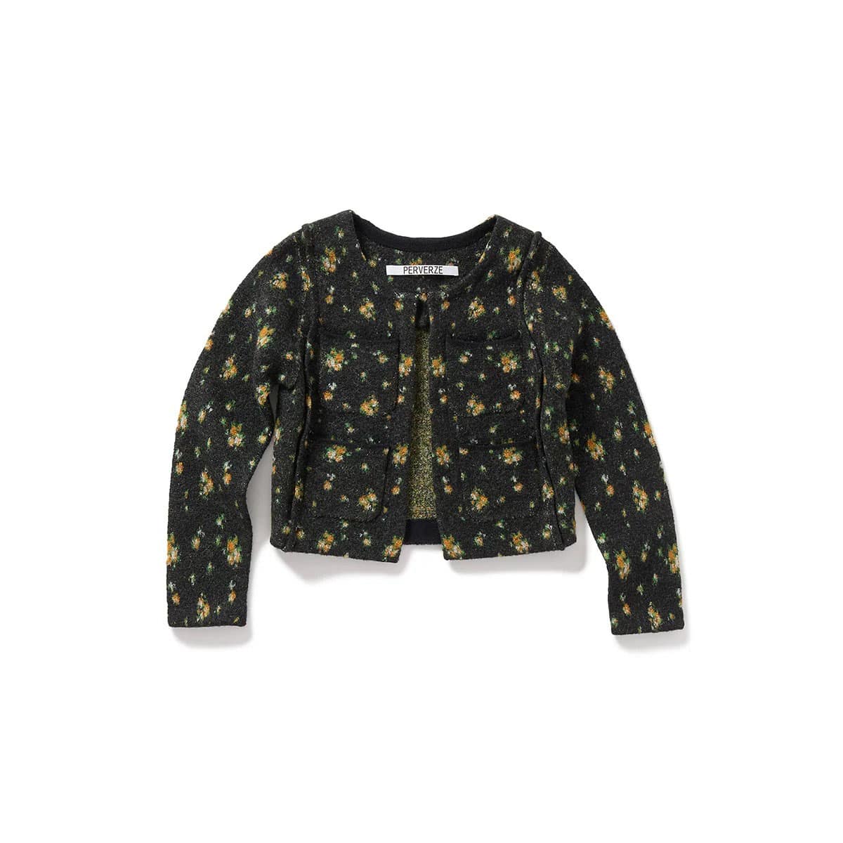 Floral Dot Knit Cardigan PERVERZE