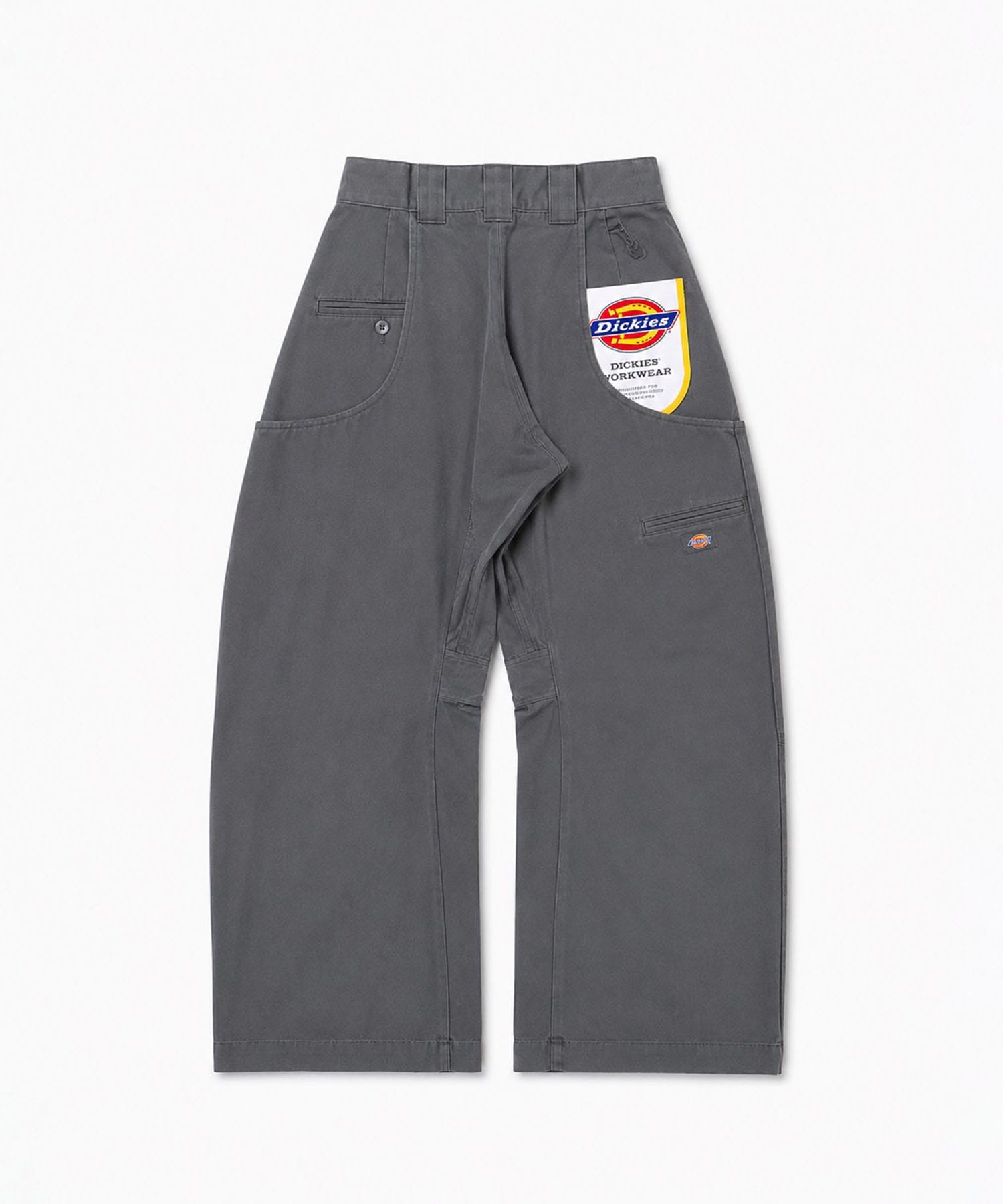 Dickies×NVRFRGT DOUBLE KNEE CURVED LEG UTILITY WORK PANTS NVRFRGT