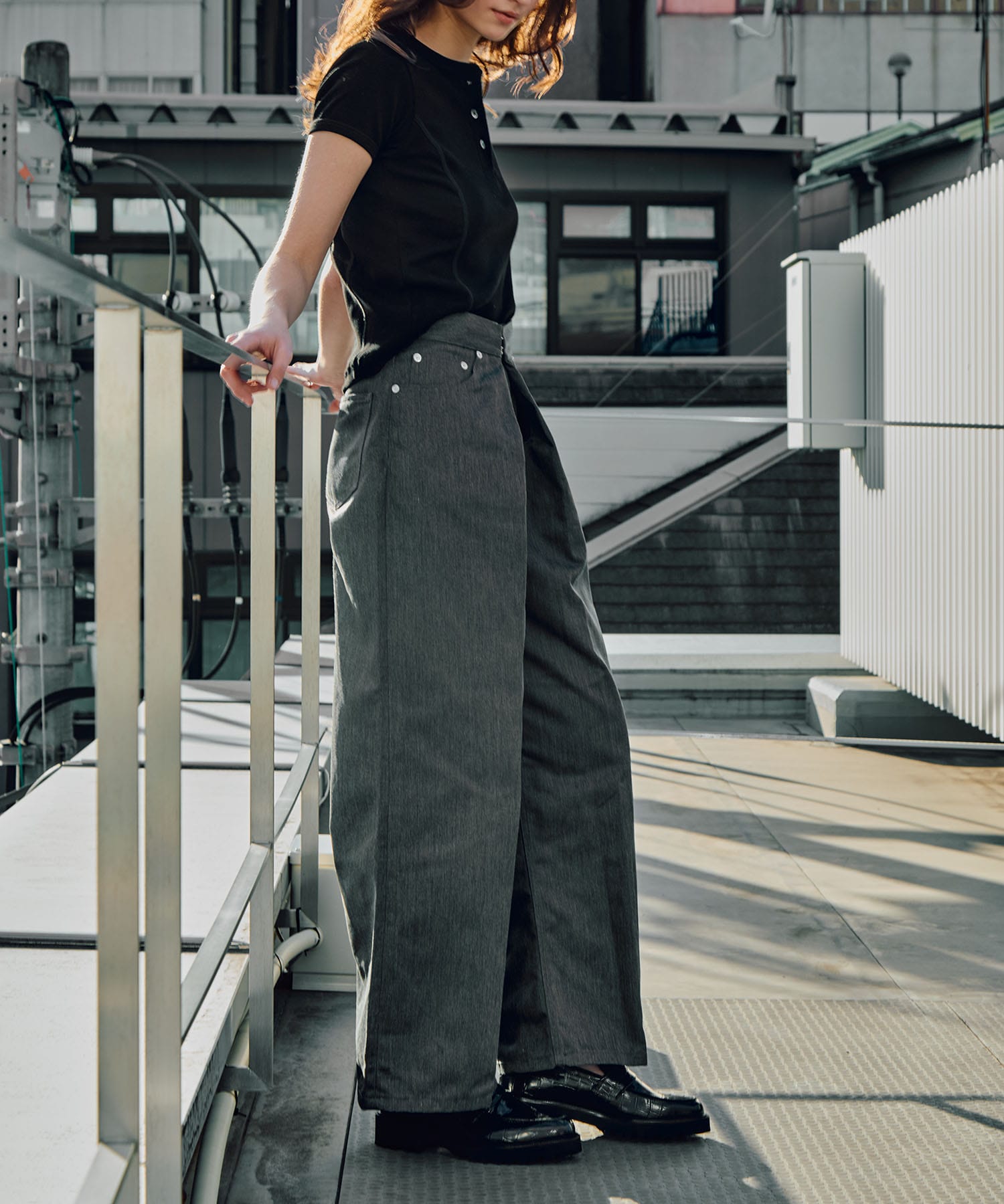 別注T/C　TWILL WIDE PANTS JOHN LAWRENCE SULLIVANW