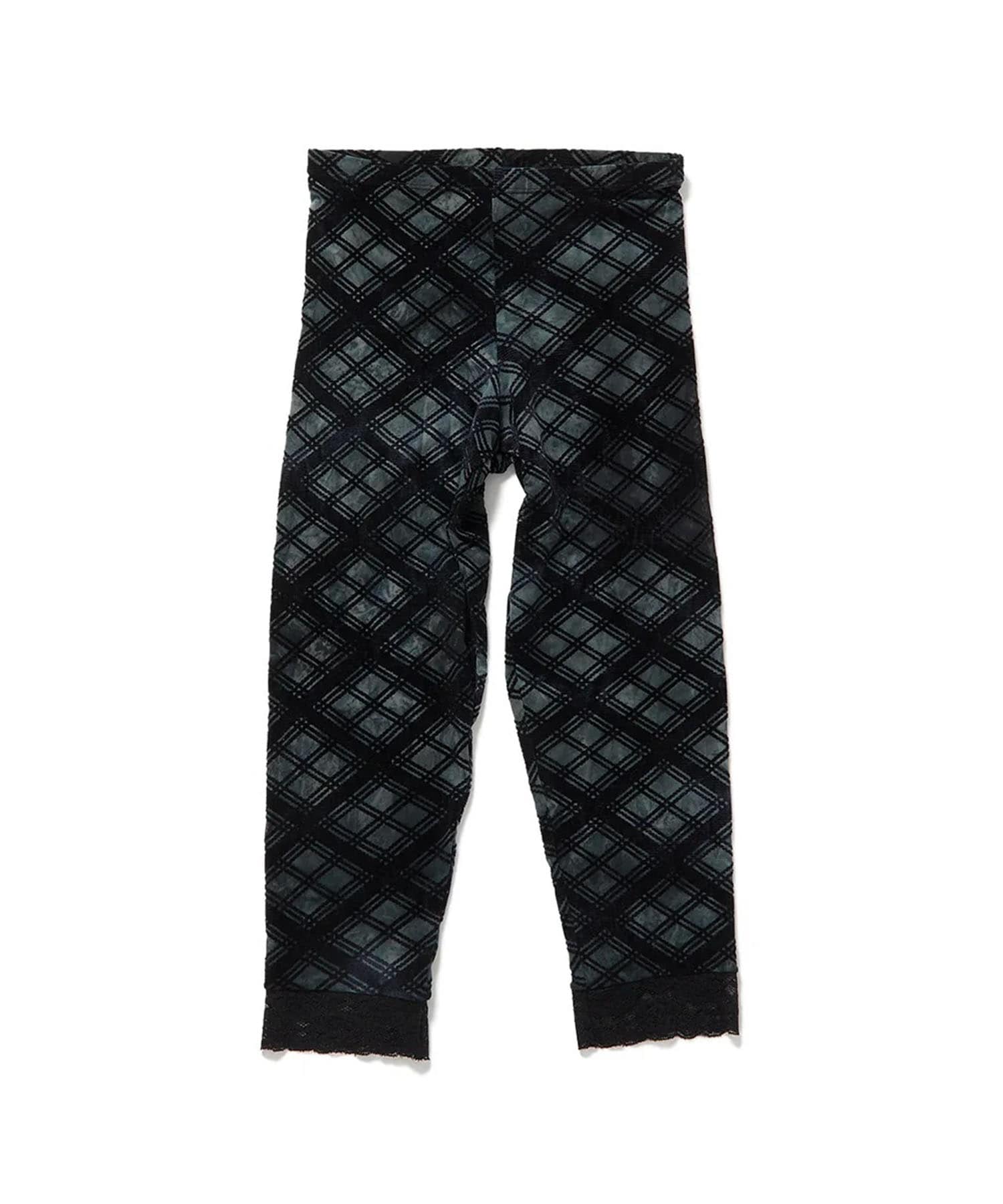Lace-Trim Mid-Calf Shorts PERVERZE