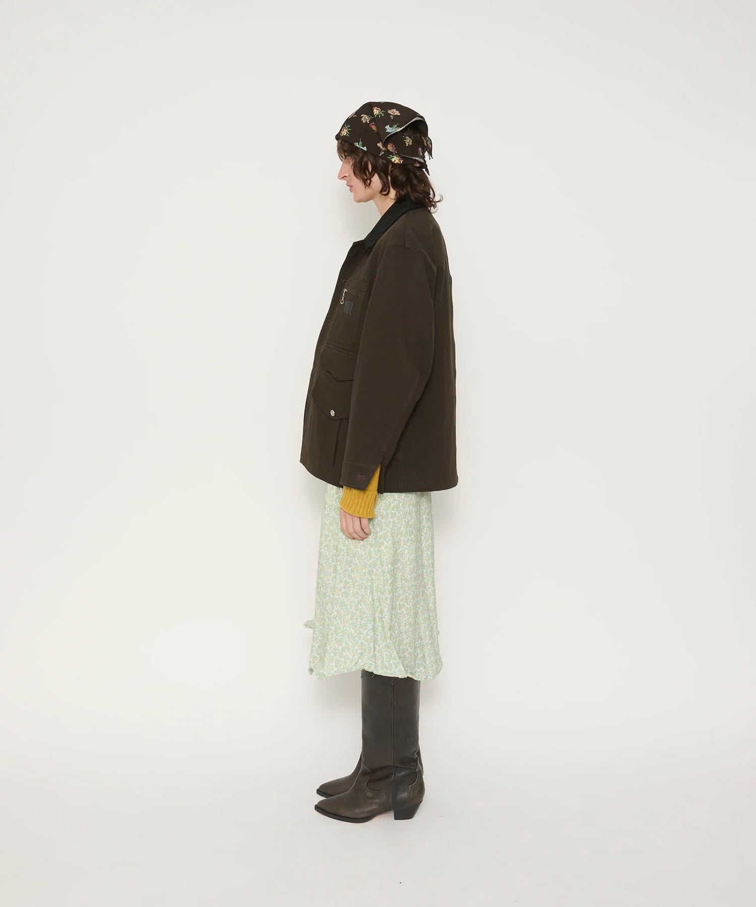 COTTON GABARDINE HUNTING JACKET JANE SMITH