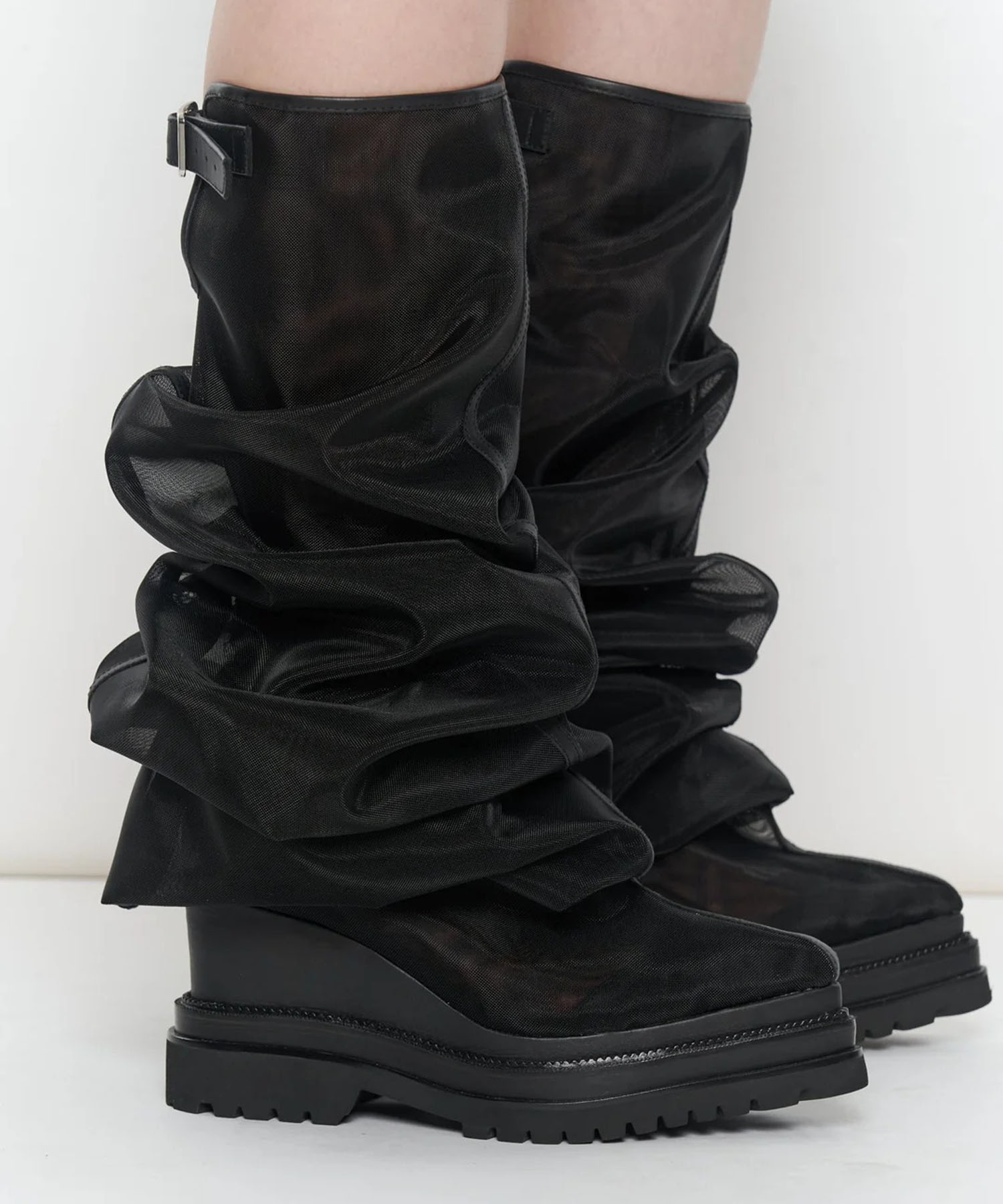 SHEER MELTED BOOTS POOLDE