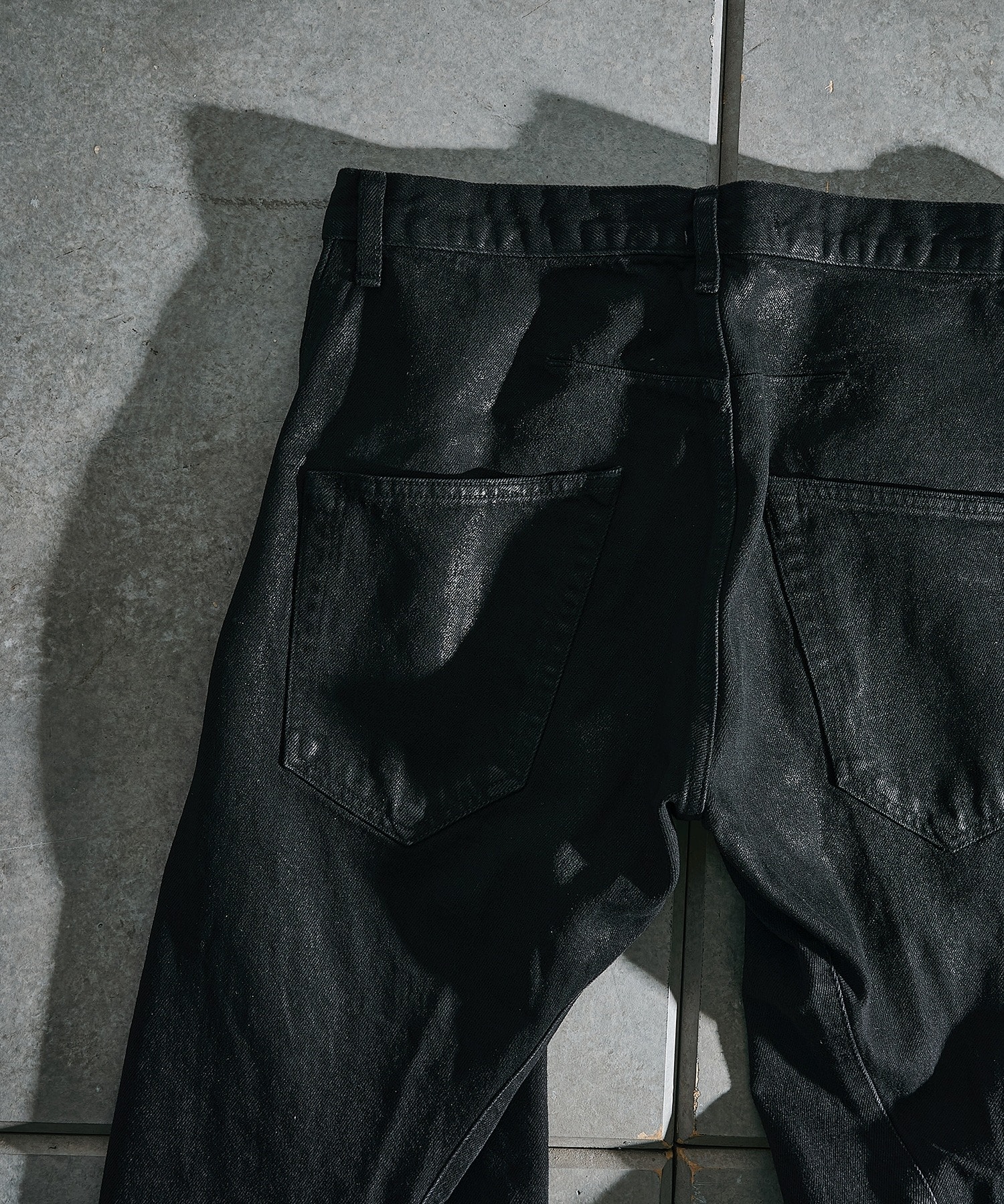 別注 COATING FADE TWIST JEANS NVRFRGT
