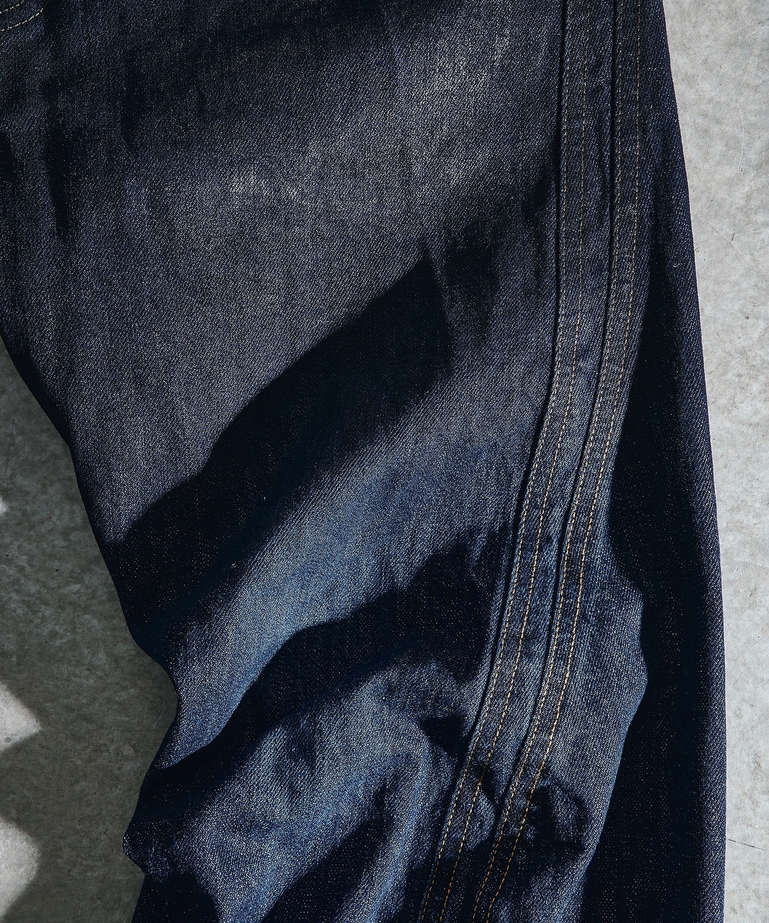 別注 COATING FADE TWIST JEANS NVRFRGT