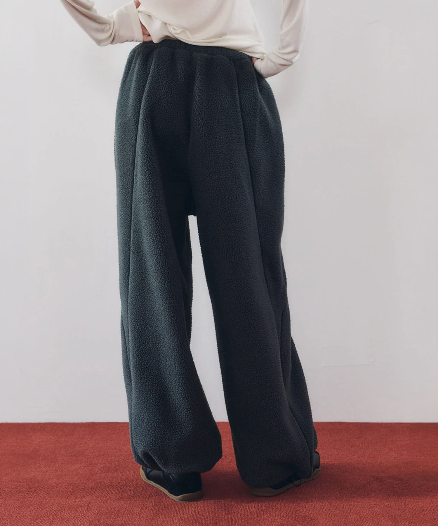 switching boa pants(unisex)/l mint Knuth Marf