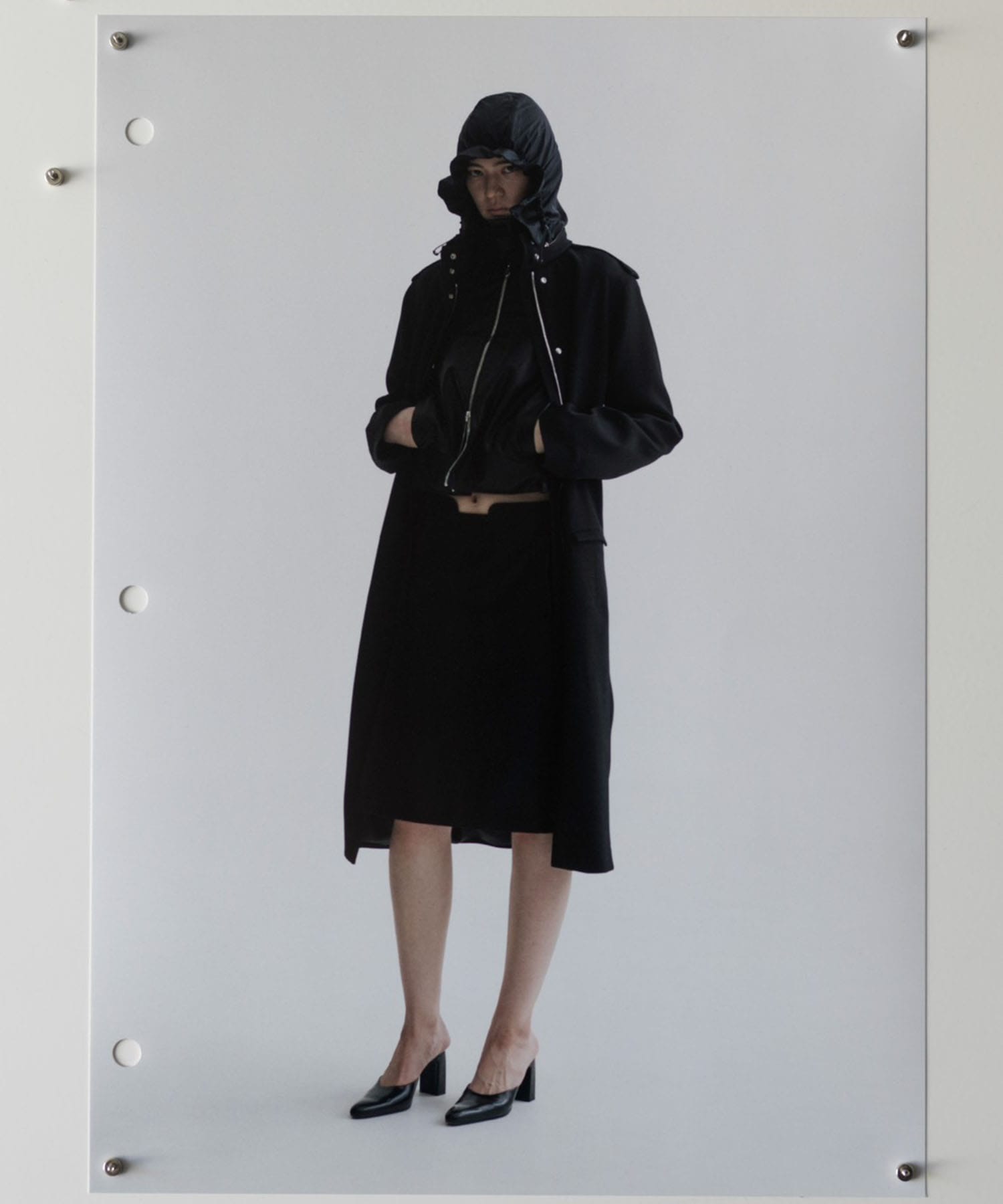Water-Repellent Wool Long Coat kallyu