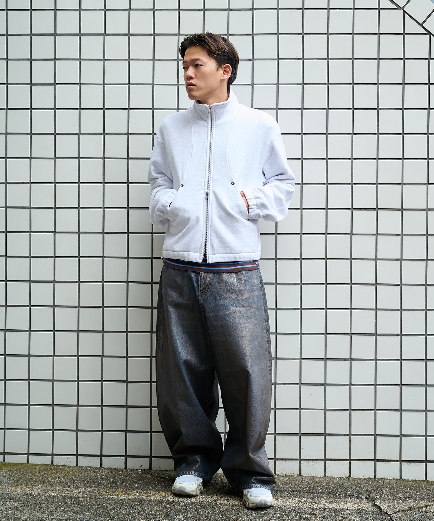 STAND ZIP UP CONZ