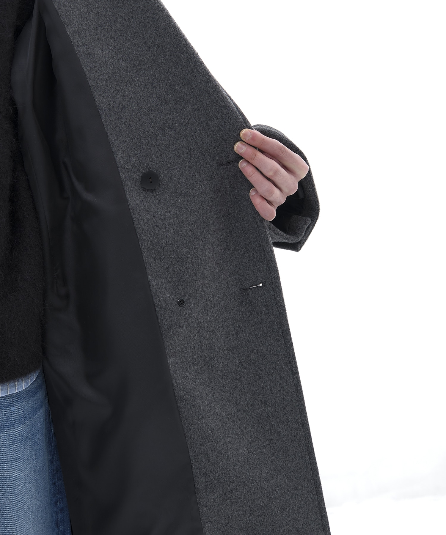 DOUBLE BREASTED CHESTER COAT CONZ