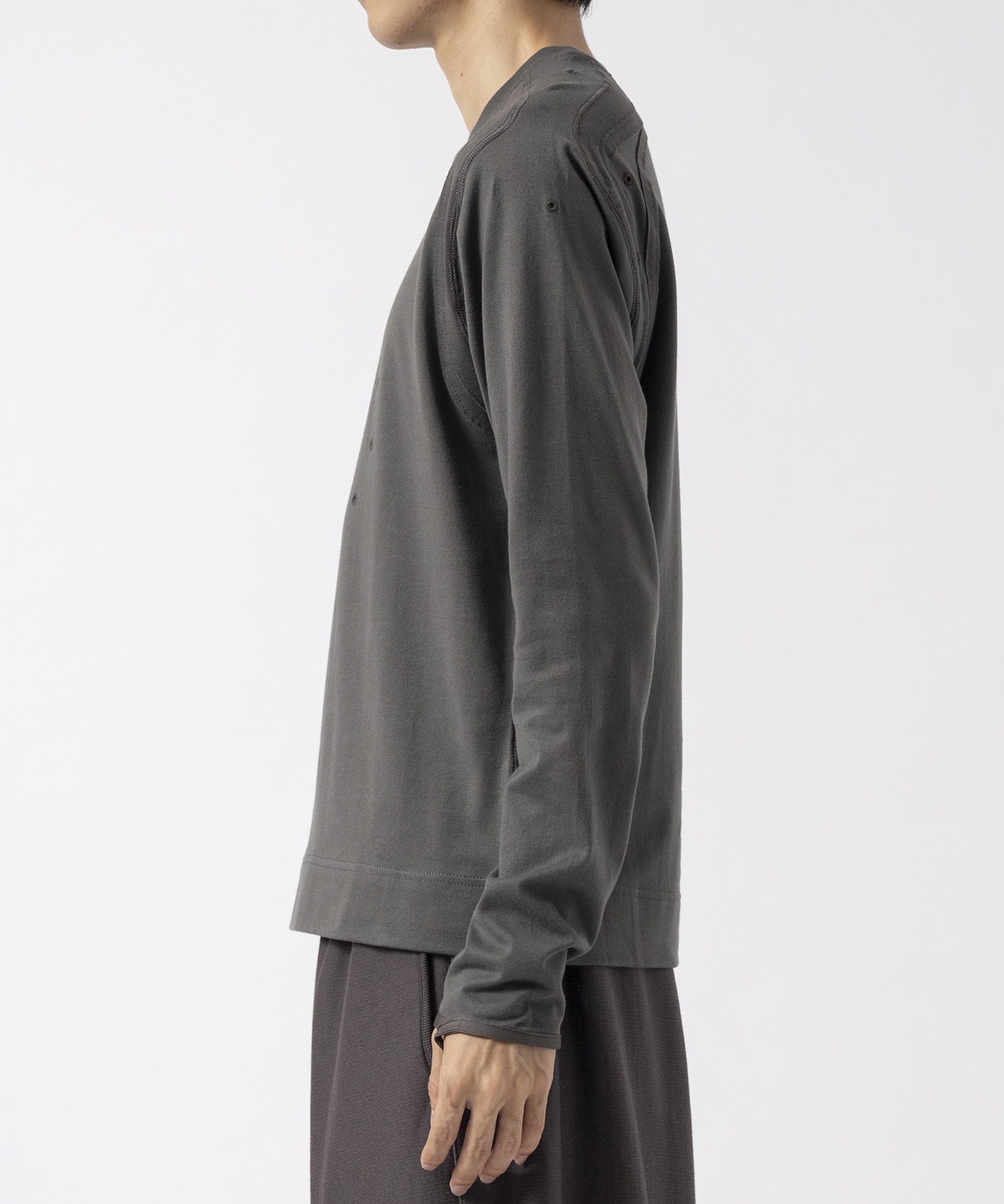 トップス 24aw JIAN YE ORBIT LONG T M ORBIT LONG T(M DARK GREY): JIAN YE: MENS｜CONZ ONLINE STORE