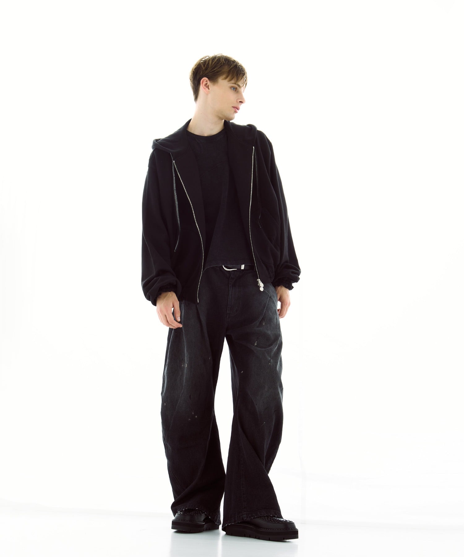 DARK WASH CURVE DENIM CONZ