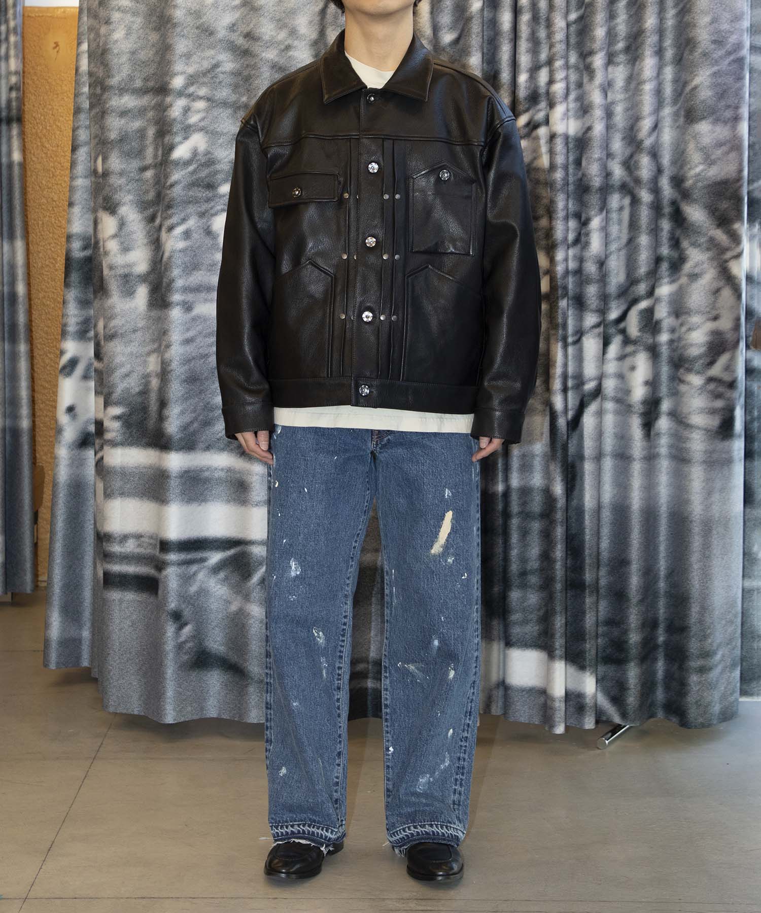 TRUCKER JACKET GOAT CCU