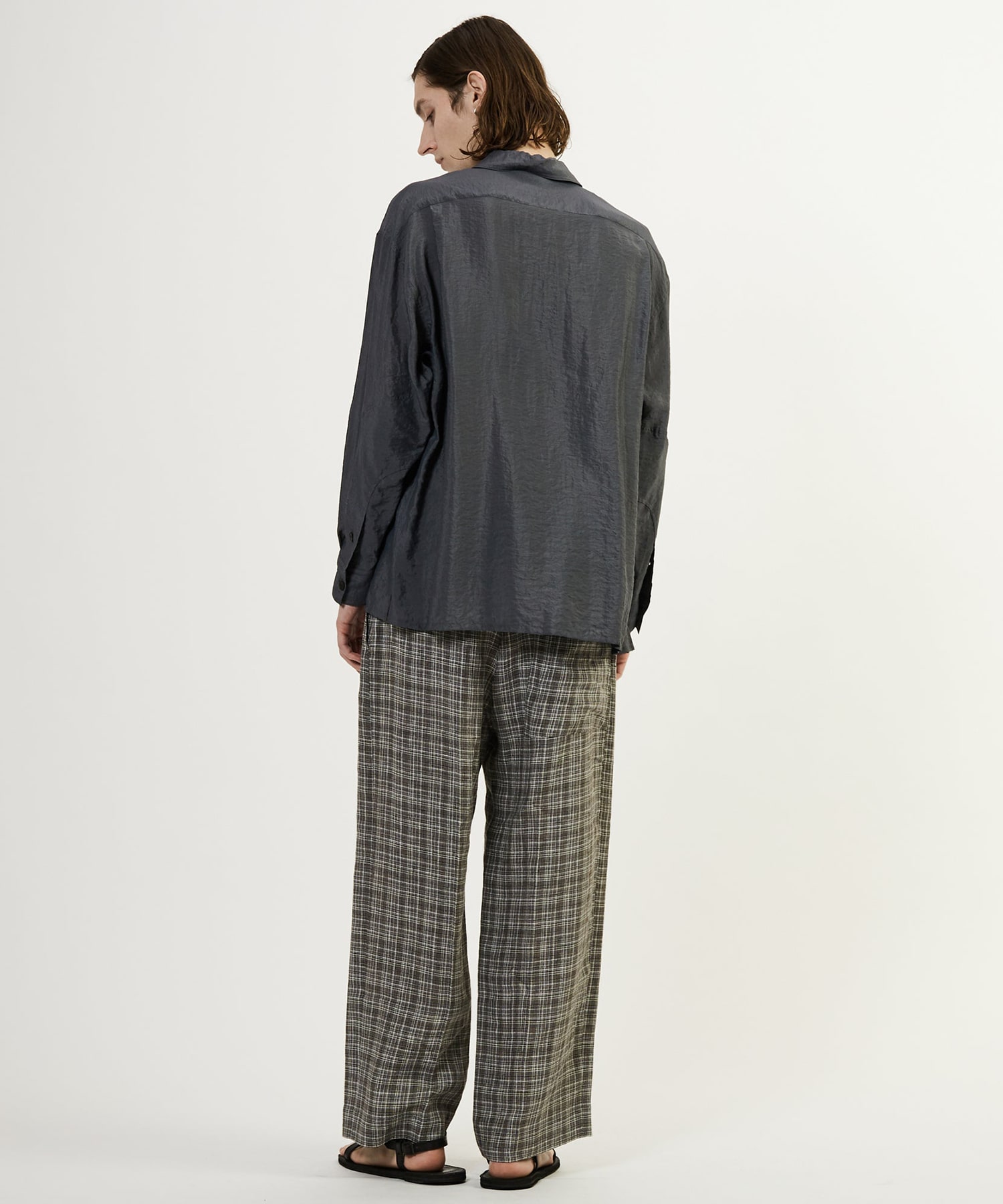 WASHER TAFFTA HALF ZIP SHIRT CURRENTAGE