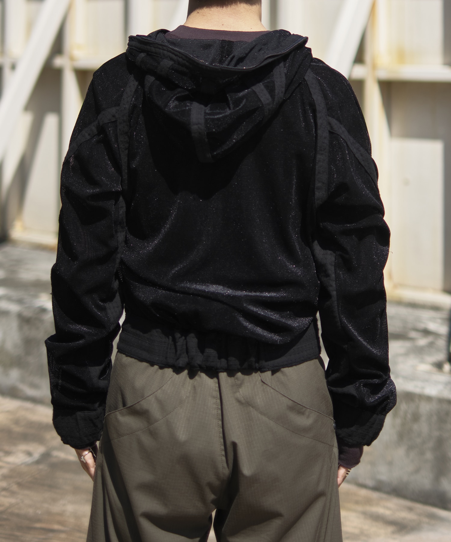 MESH HOODIE 参 JIAN YE