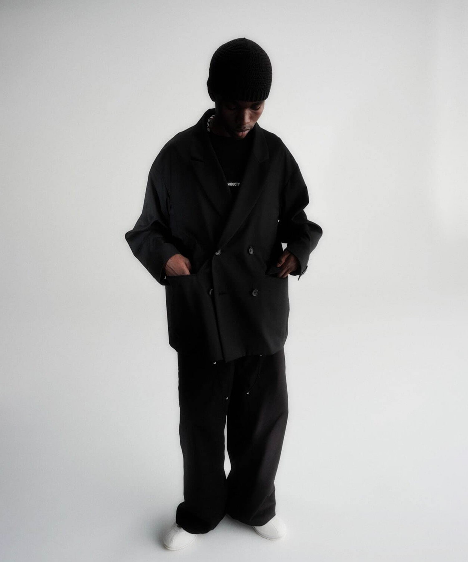 Comfort Merino Saxony Double Breasted Jacket COOTIE PRODUCTIONS