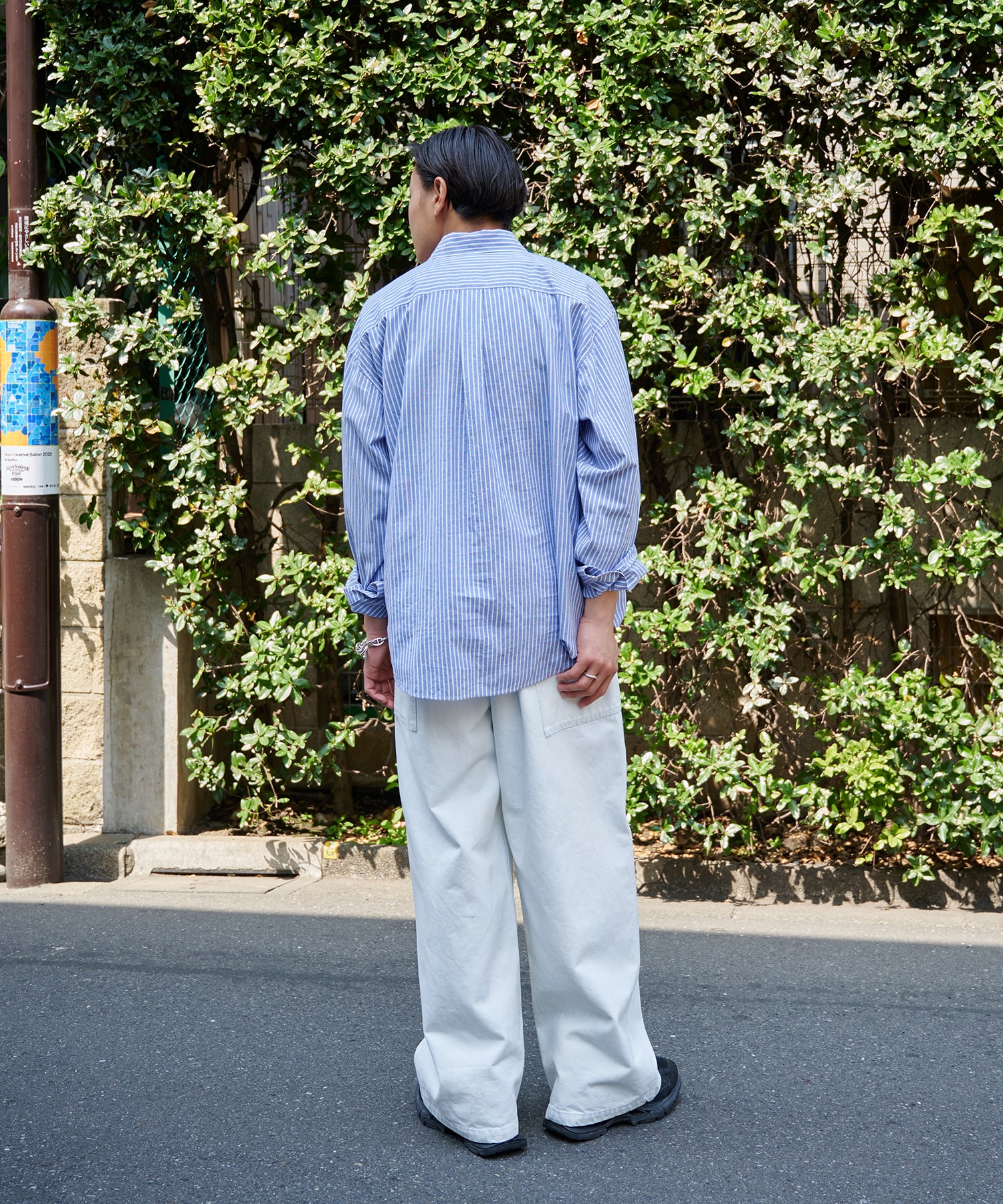 Long-sleeved Shirt　Stripe Nomat