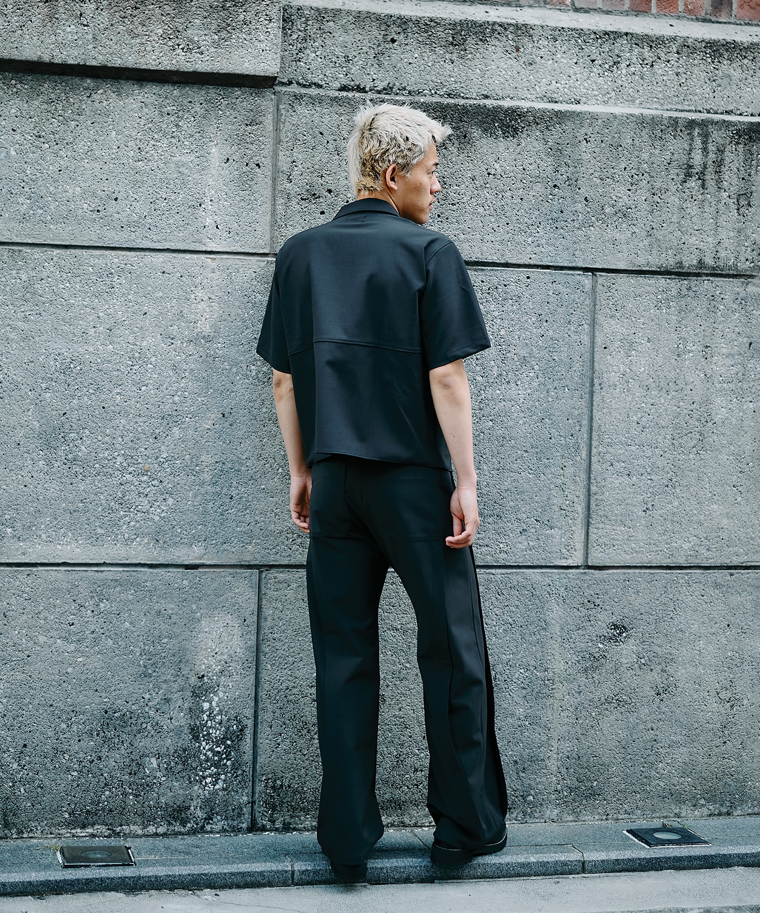 別注 RADIANCE NAVY SHIRTS STEAF