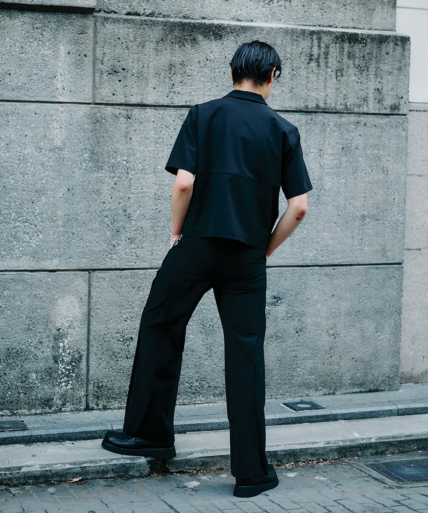 別注 RADIANCE NAVY SHIRTS STEAF