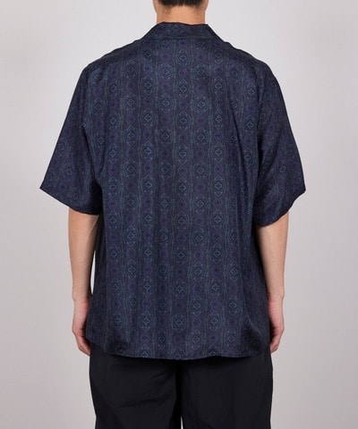 SILK OPEN COLLAR SHIRT MARKAWARE/marka