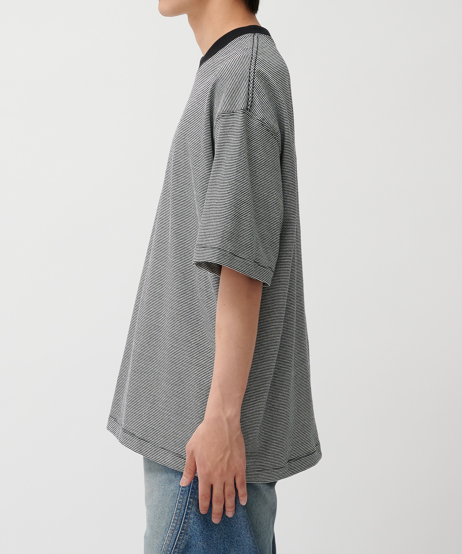 NARROW BORDER S/S TEE SHIRTS alvana