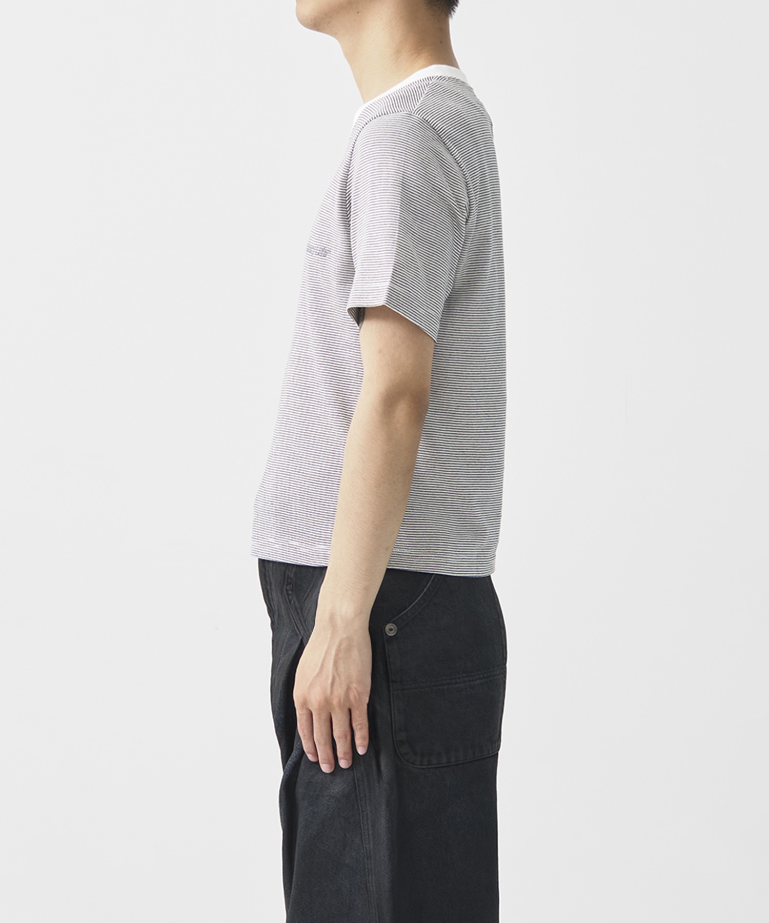 別注 ORDINARY COMPACT TEE  BORDER SHINYAKOZUKA