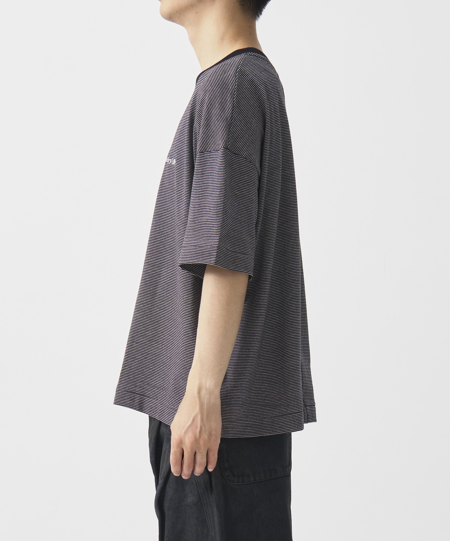 別注 ORDINARY FA TEE  BORDER SHINYAKOZUKA