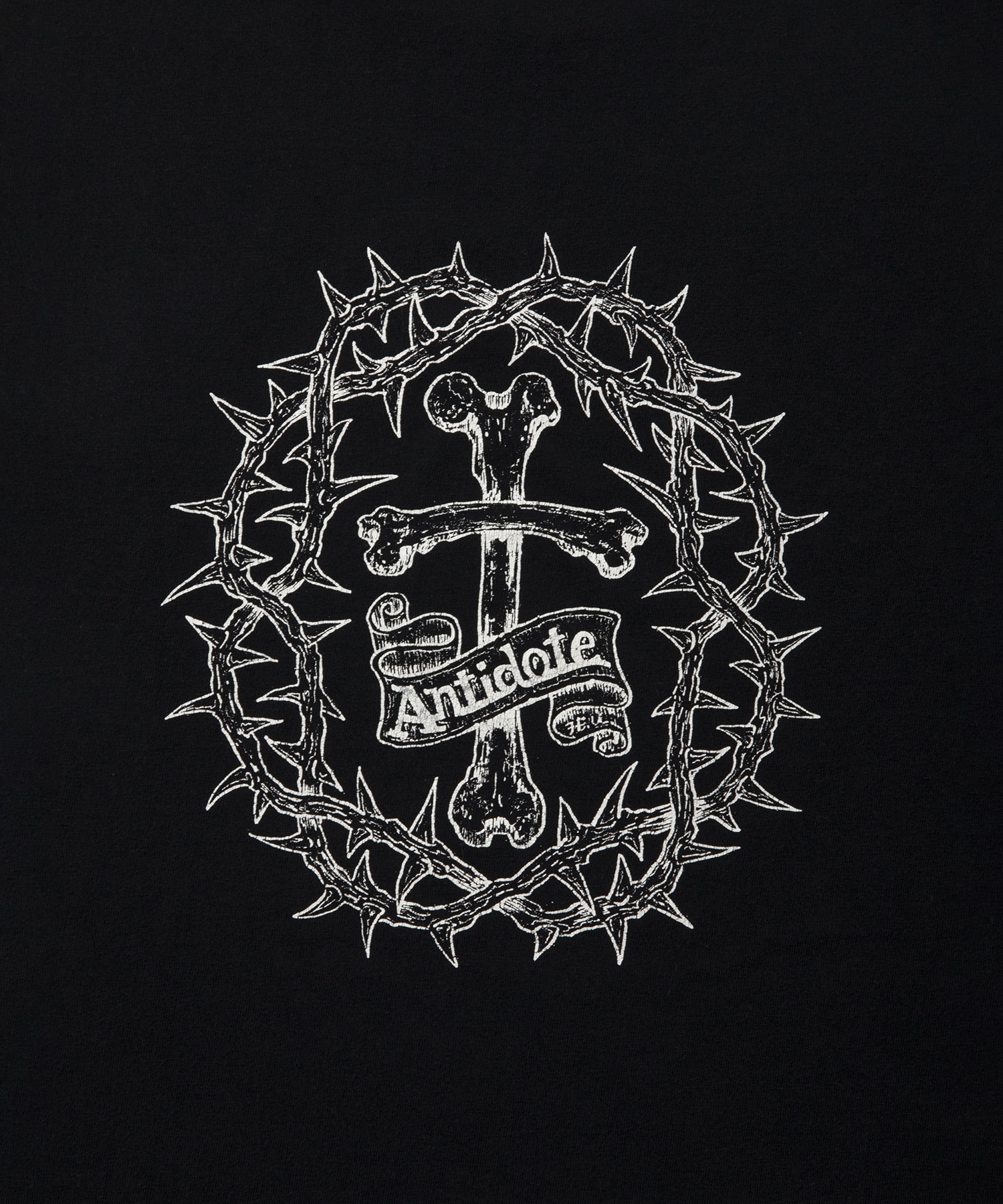 Fade Wash S/S Tee (Skull Jesus) Antidote BUYERS CLUB