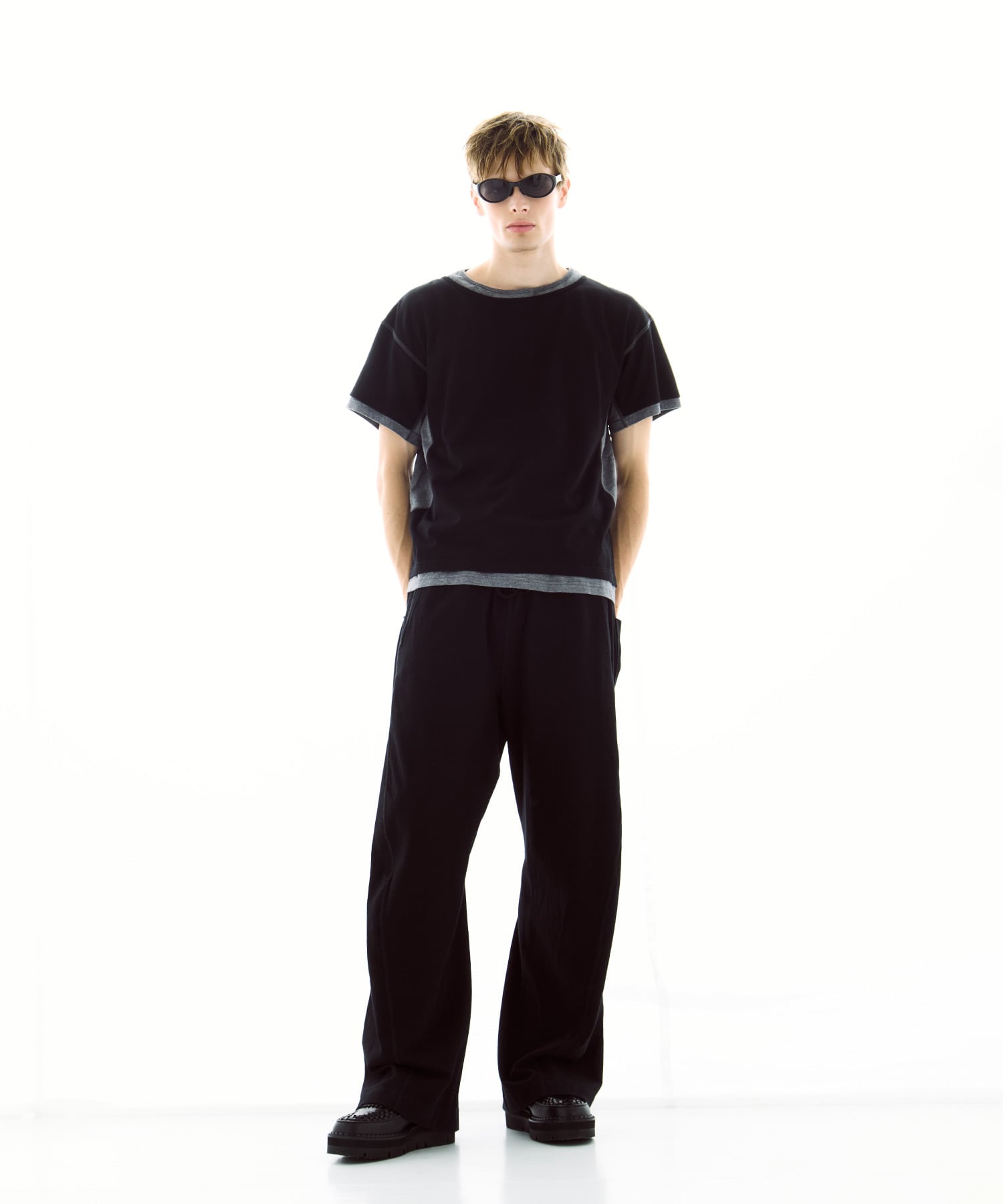 別注 3D TWISTED LOUNGE PANTS NVRFRGT