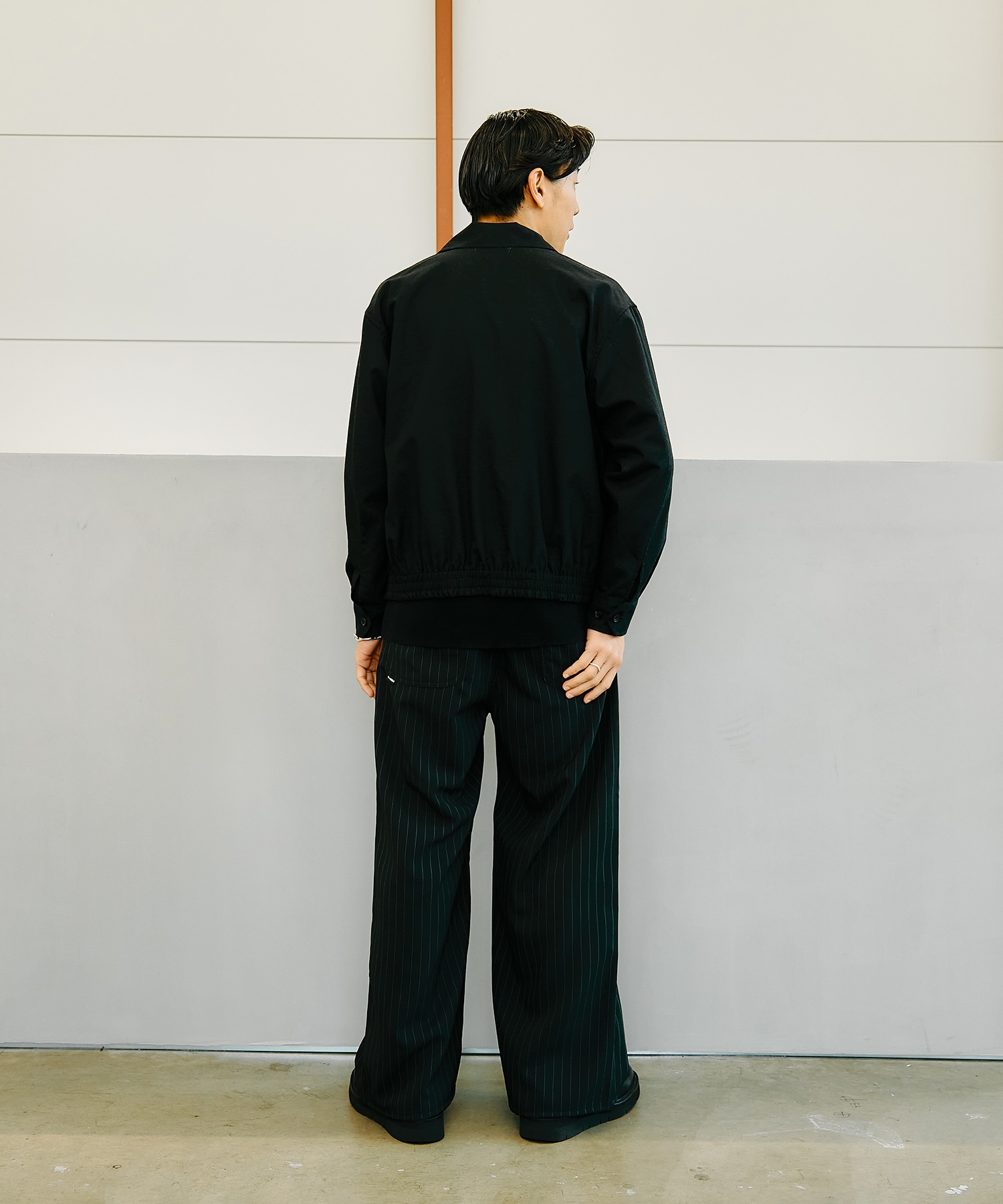 別注 WIDE ONE TUCK STRAIGHT SLACKS JieDa