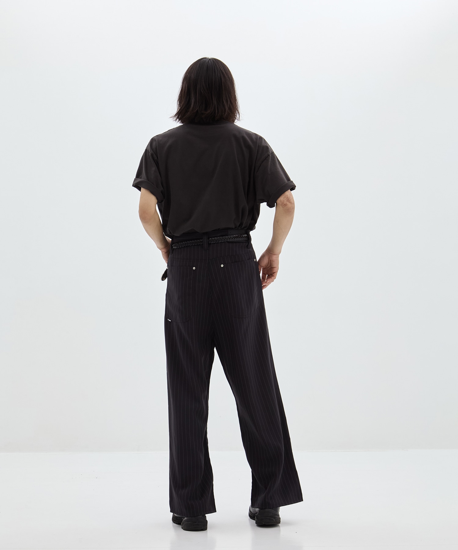 別注 WIDE ONE TUCK STRAIGHT SLACKS JieDa