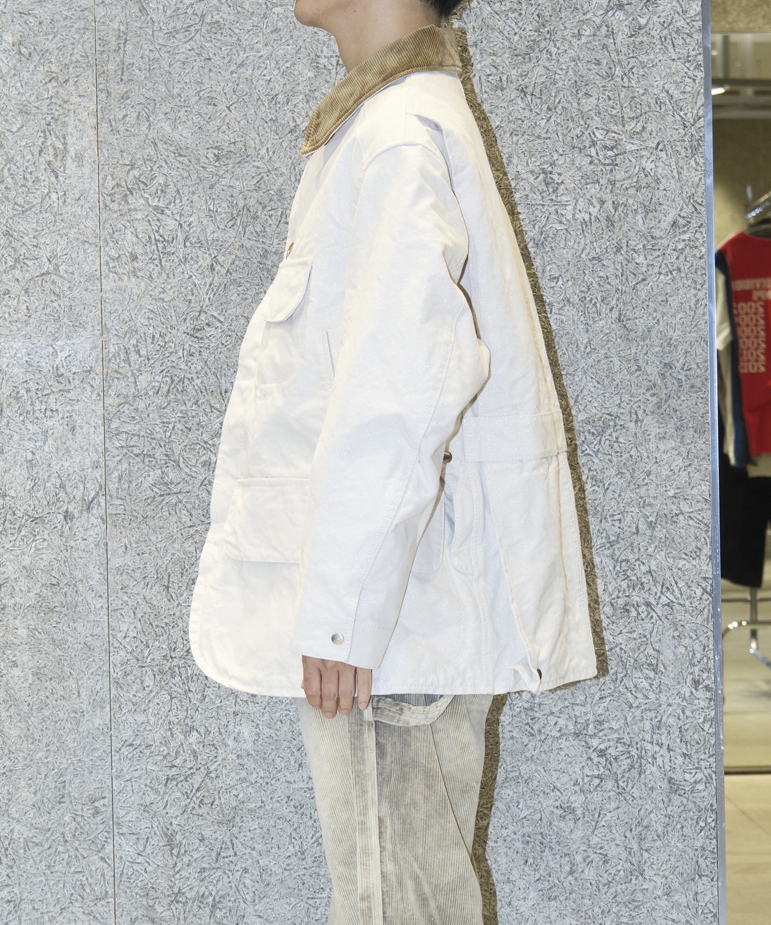 GLITTER CANVAS HUNTING JACKET Midorikawa