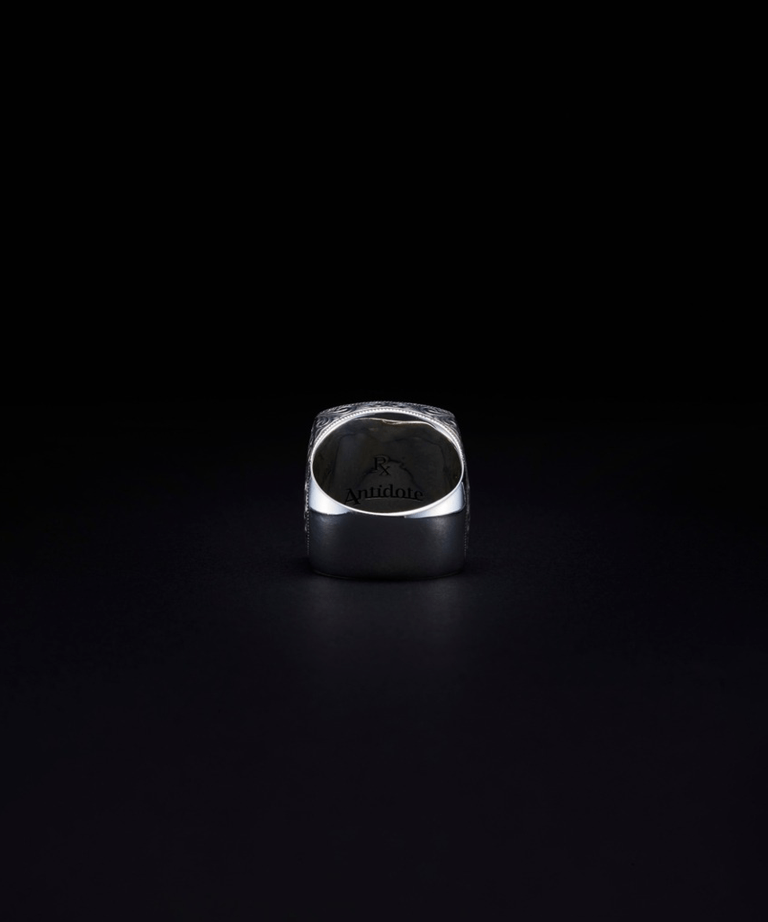 Engraved Mafia Ring Antidote BUYERS CLUB