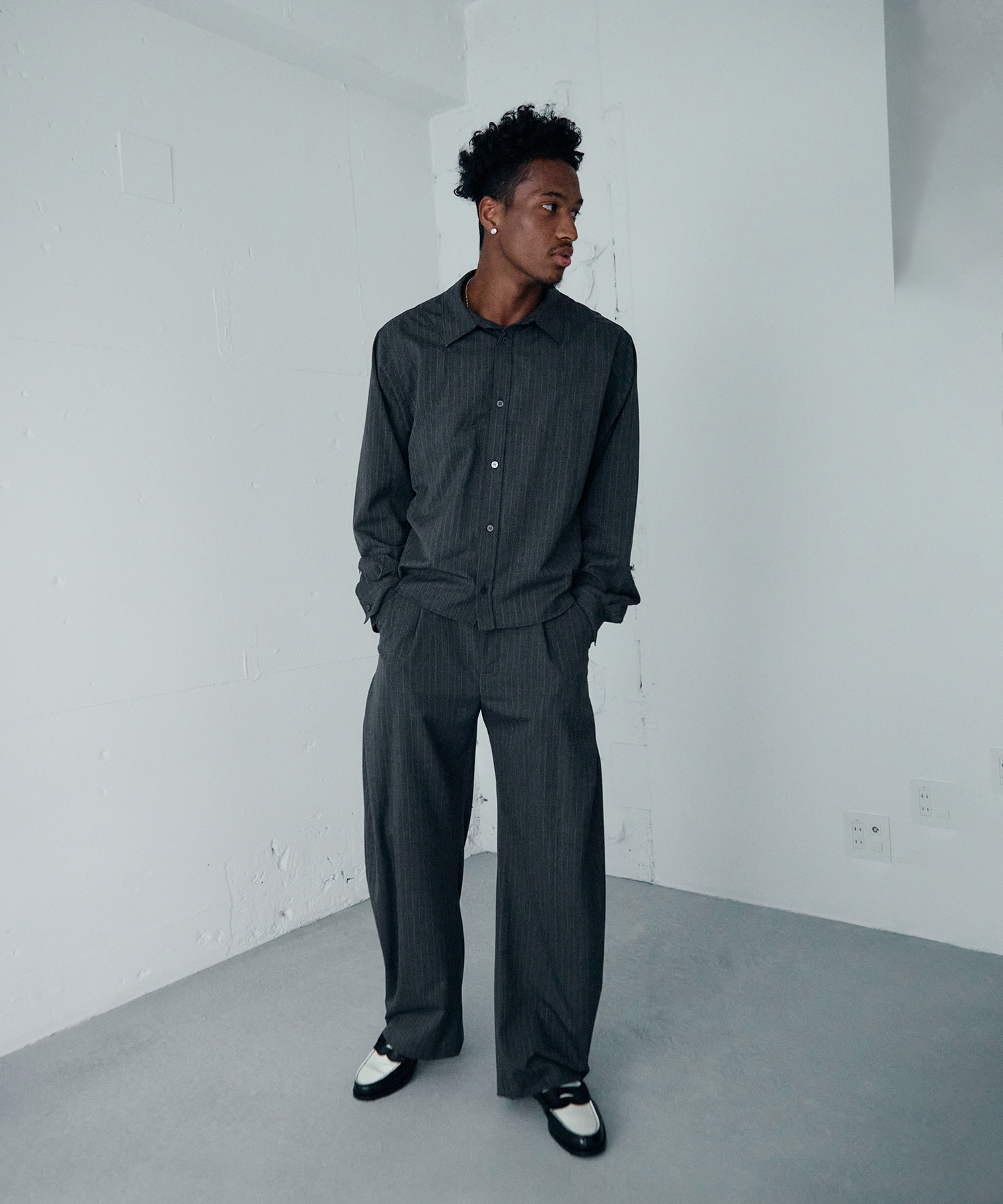 PANELED COMPACT SHIRT CONZ