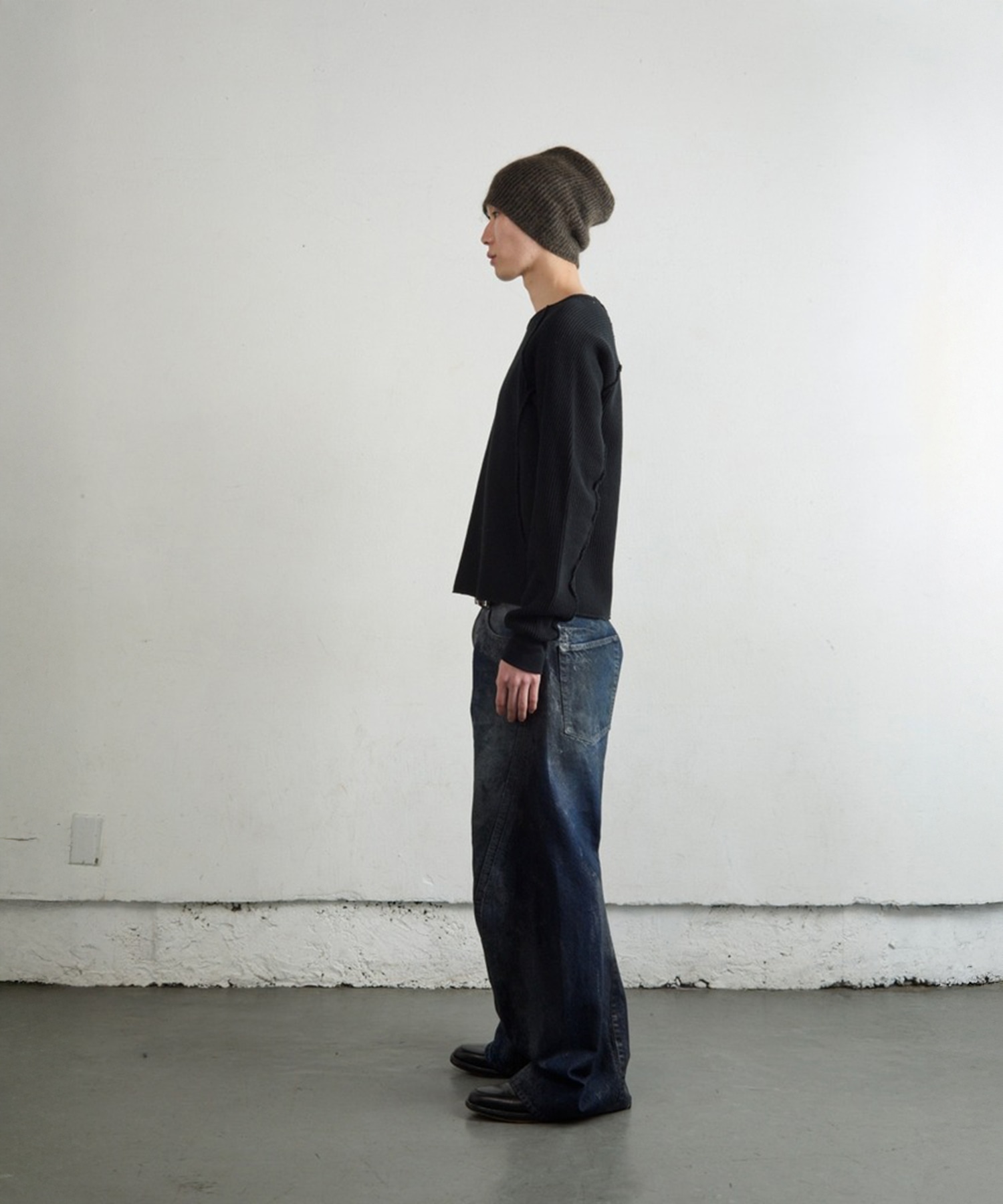 WAFFLE THERMAL LONG SLEEVE T-SHIRT NVRFRGT
