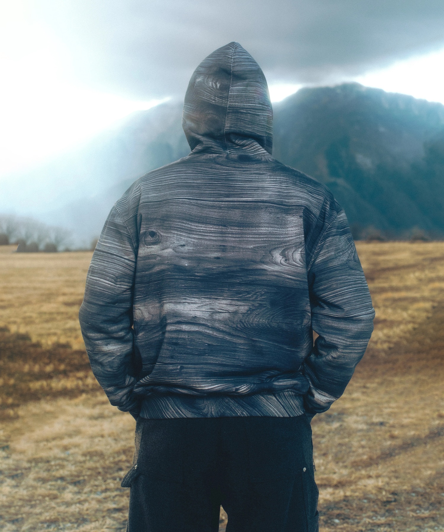 GRAIN ZIP HOODIE PARANOID