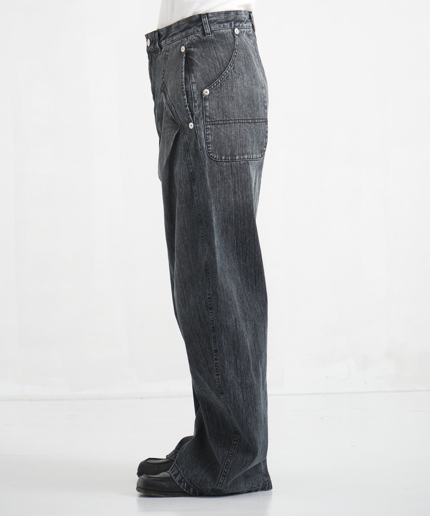 COLOR DYED SLAB CRVED DENIM CONZ
