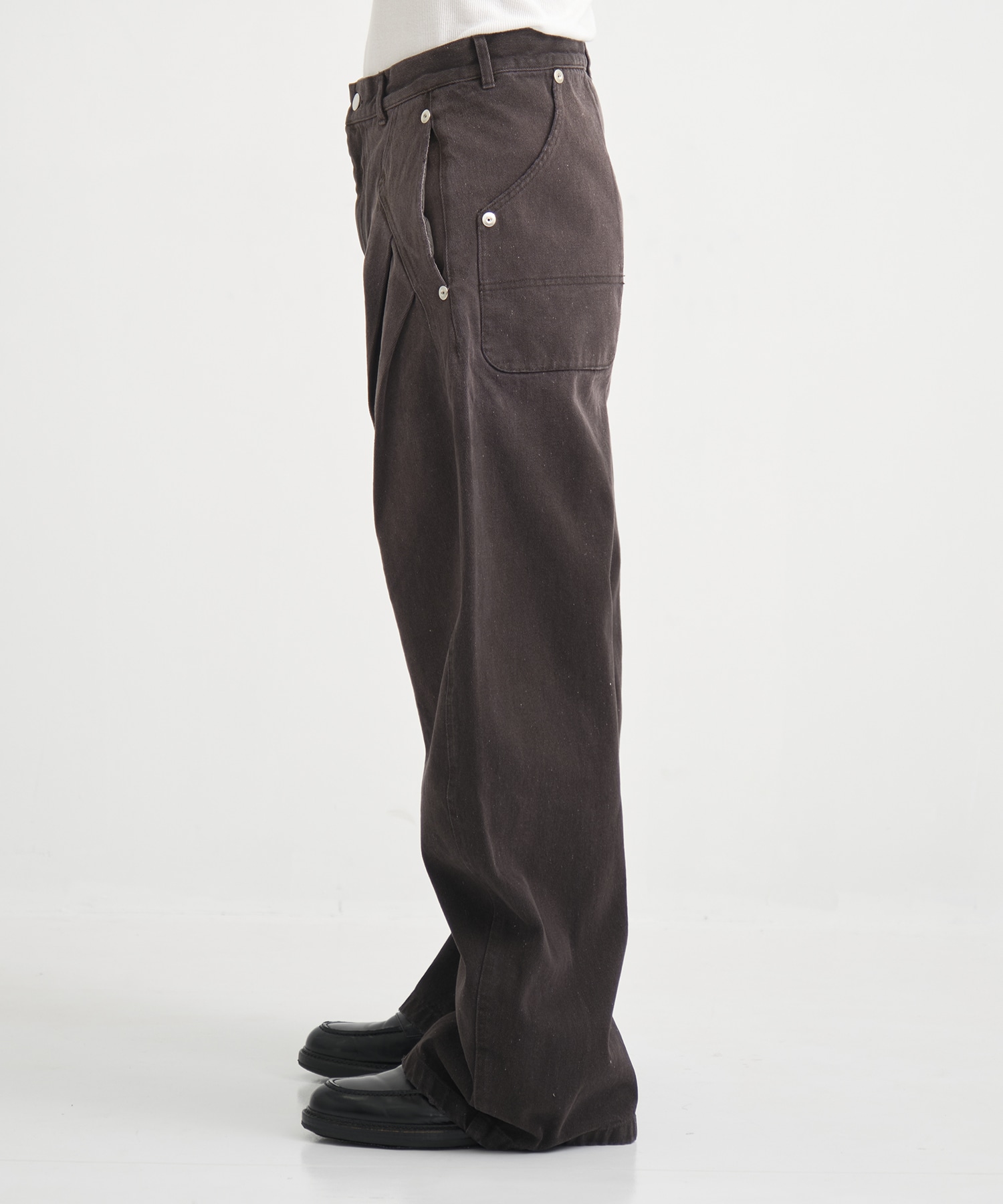 CURVED LEG JEANS CONZ