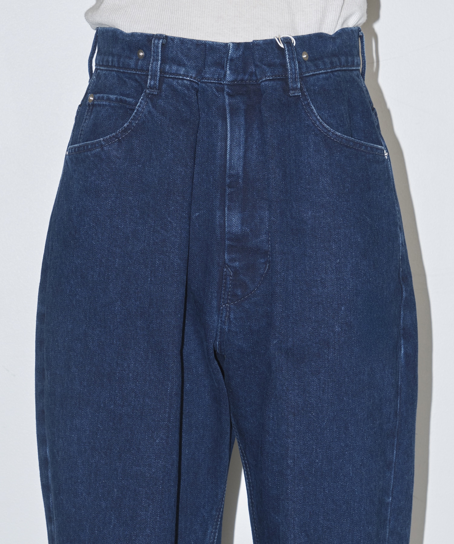 Tucked Denim Jeans Nomat